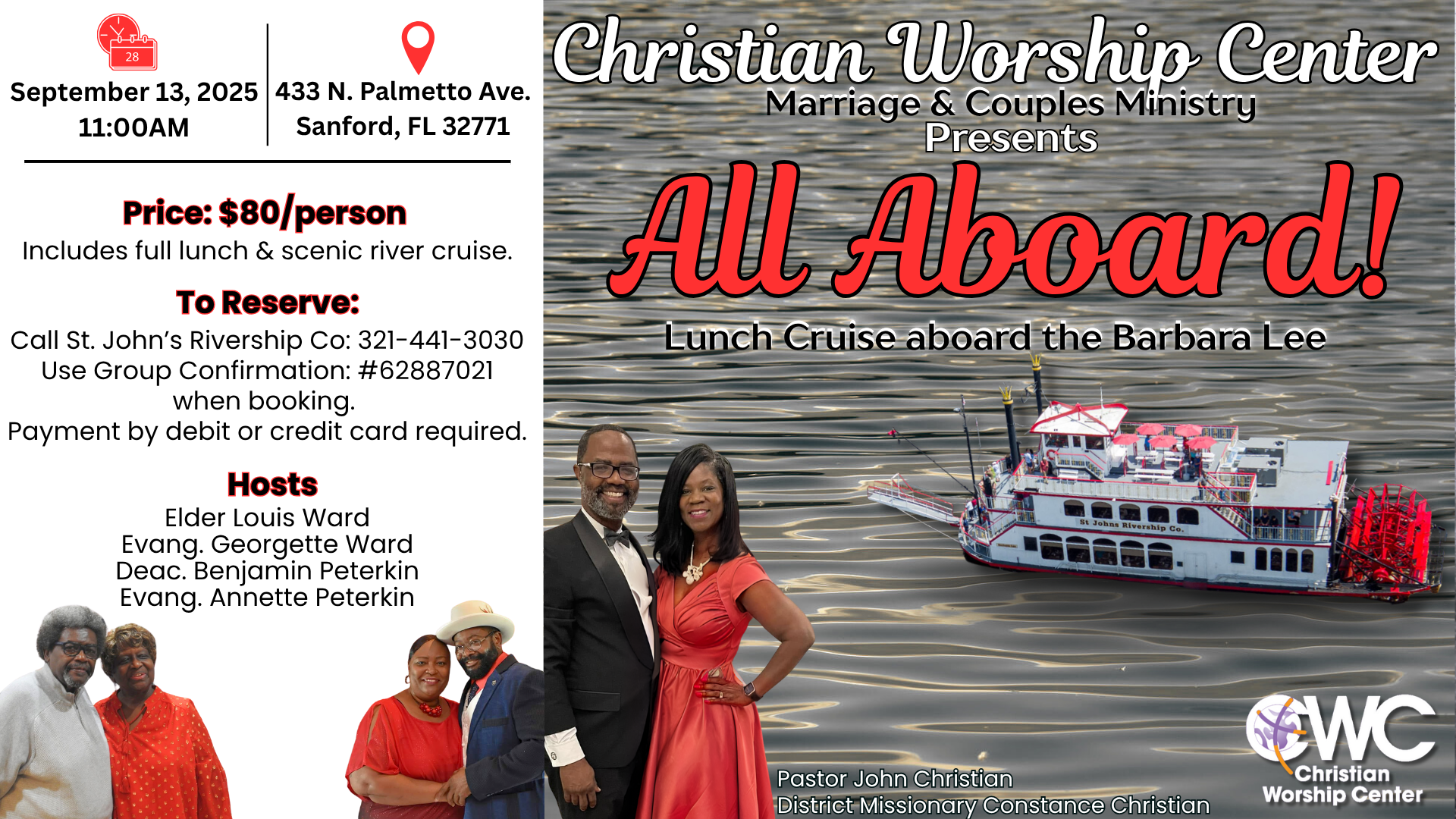 Lunch Cruise Aboard the Barbara Lee