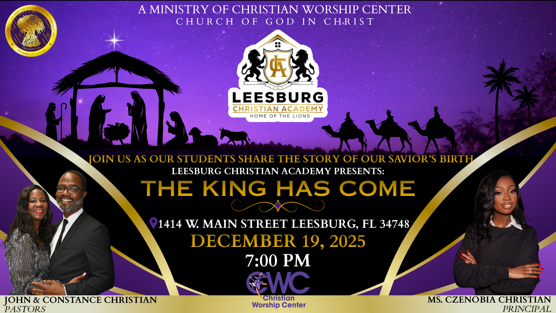 Leesburg Christian Academy Christmas Program