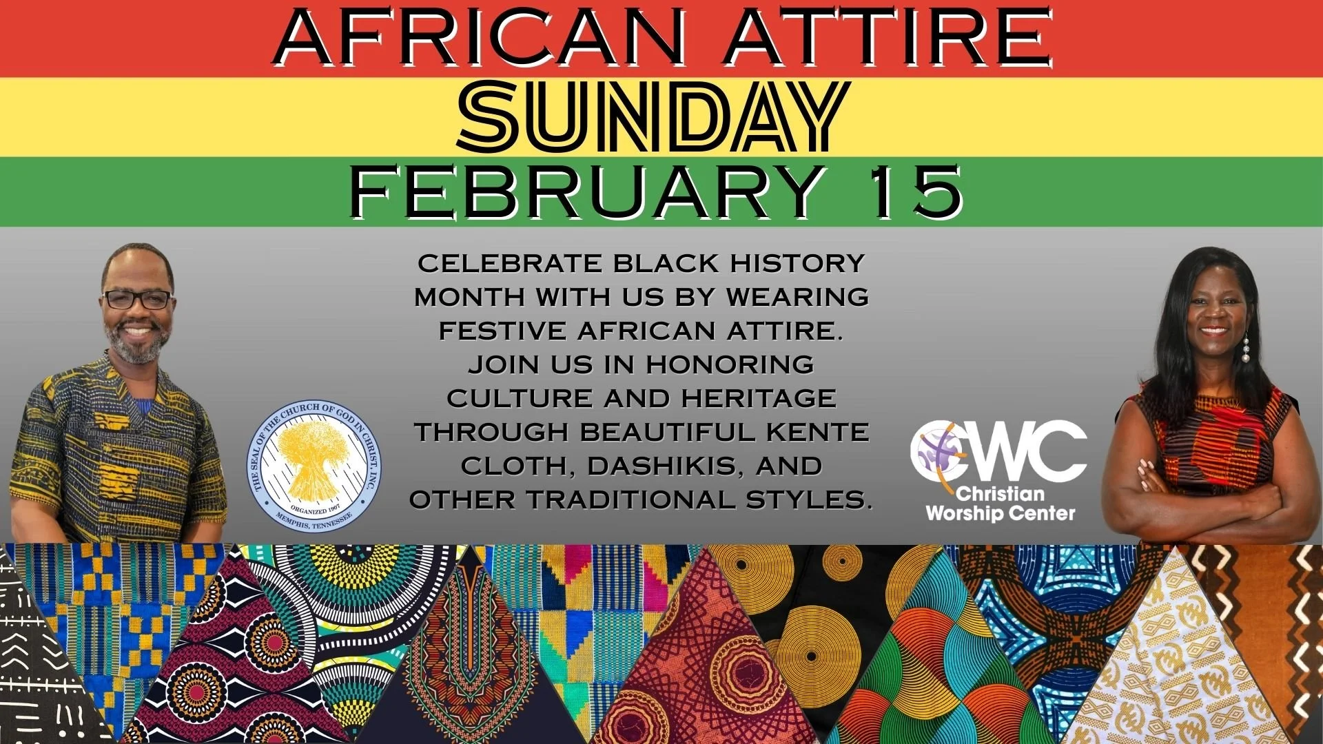 African Attire Sunday