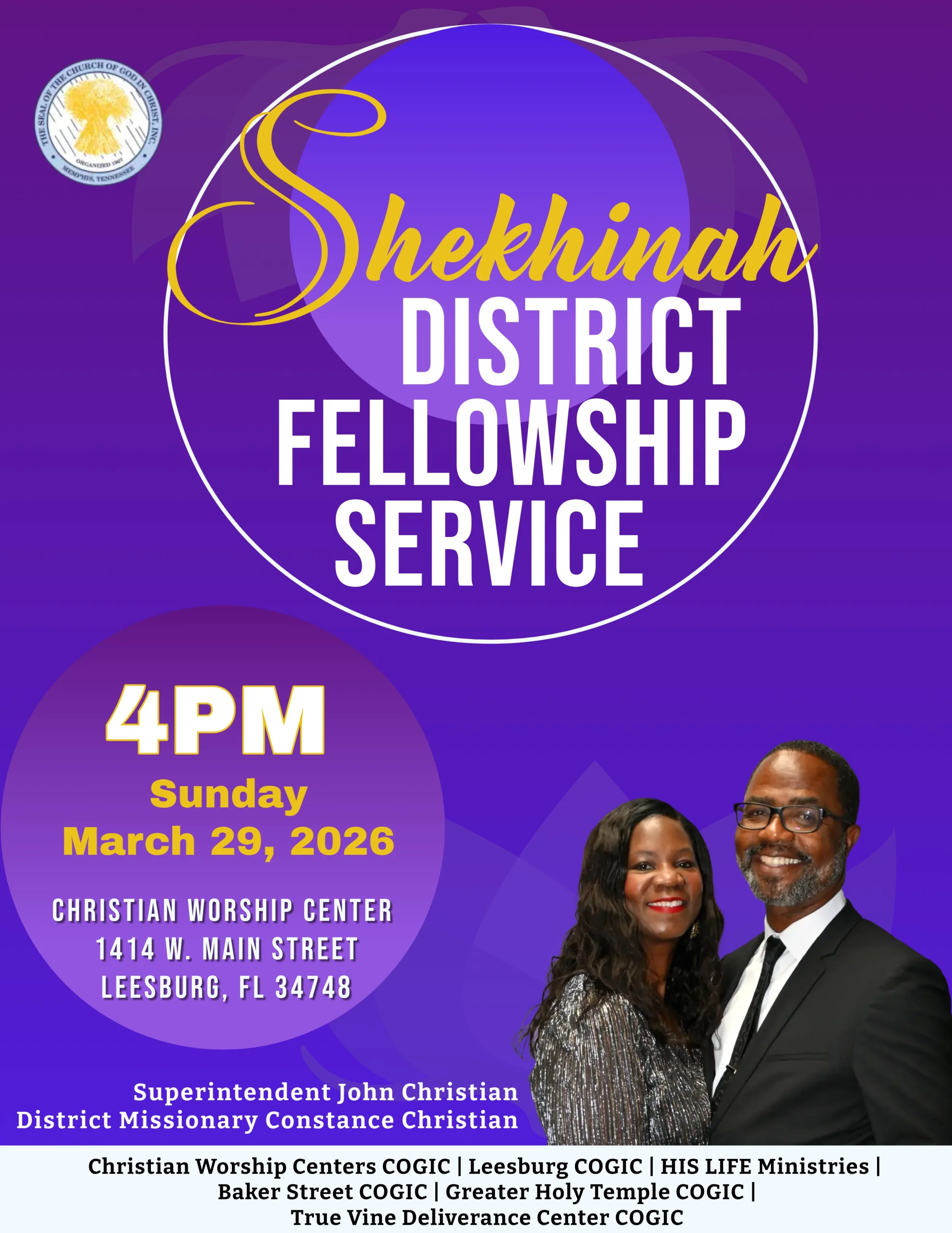 5th Sunday Shekhinah District Fellowship Service