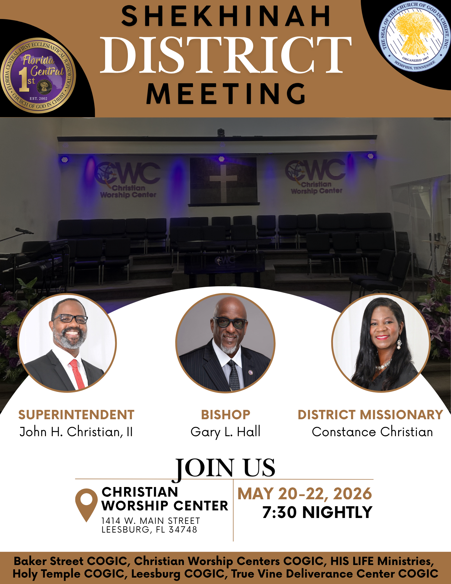 Shekhinah District Revival