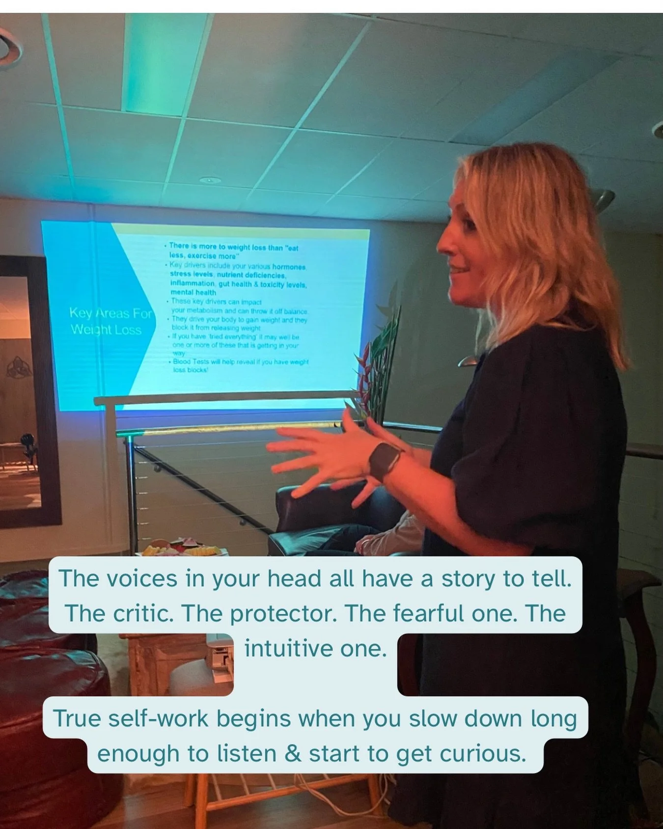 The voices in your mind are all telling a story.
They are the different parts of you that show up every day, the critic, the encourager, the protector, the one that doubts, and the quiet voice underneath it all trying to be heard.

Getting to know th