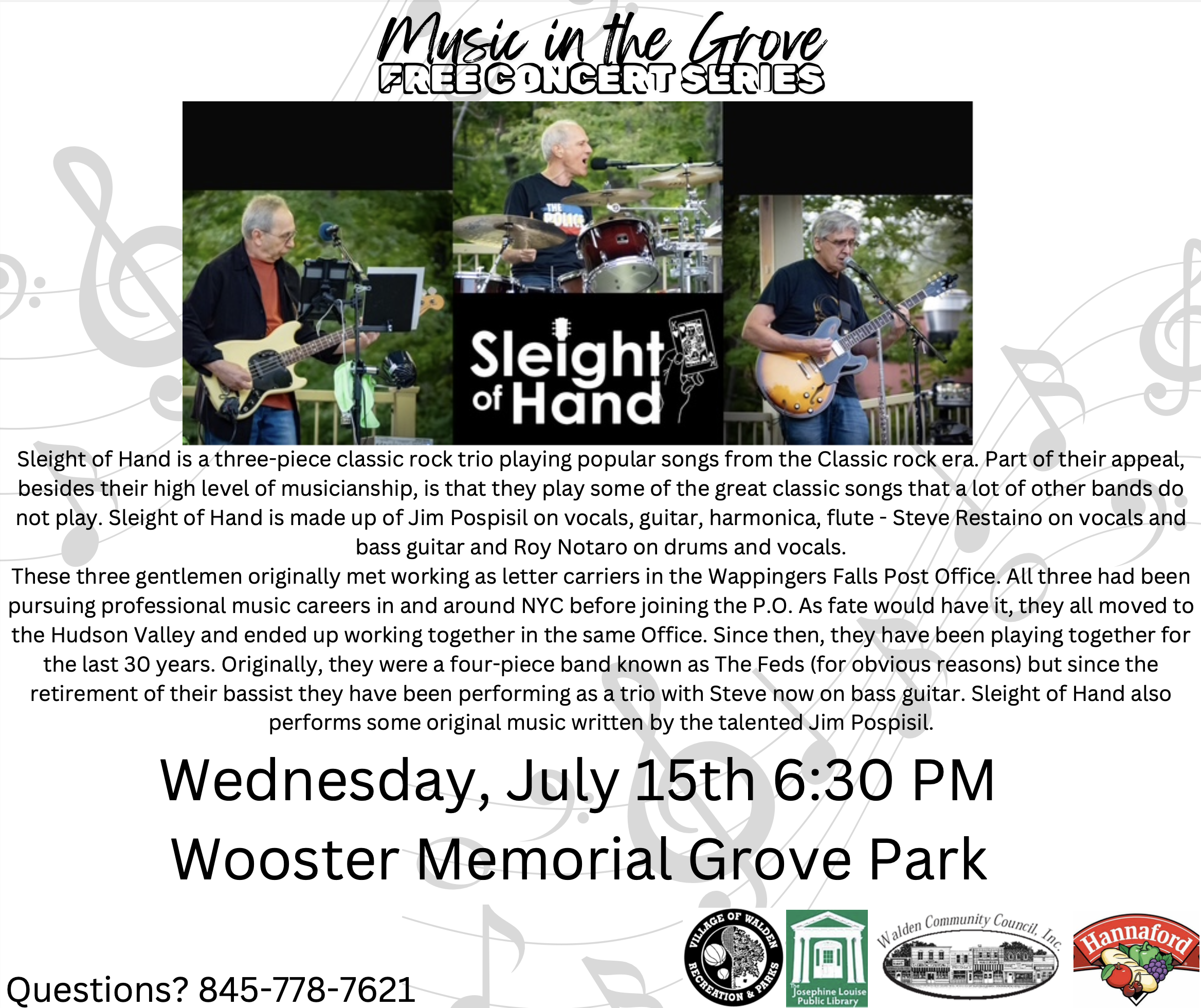Music in the Grove- Sleight of Hand