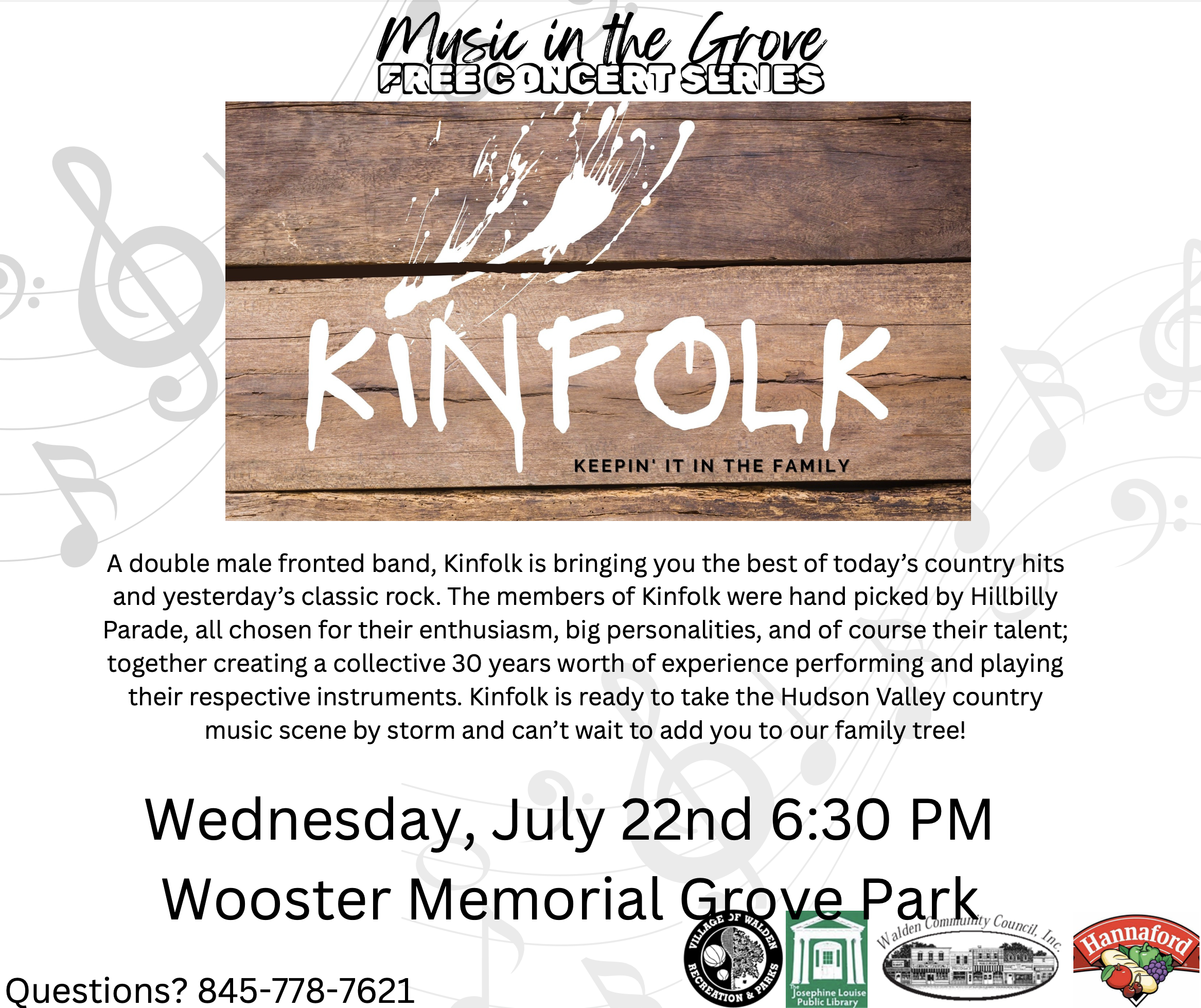 Music in the Grove- Kinfolk