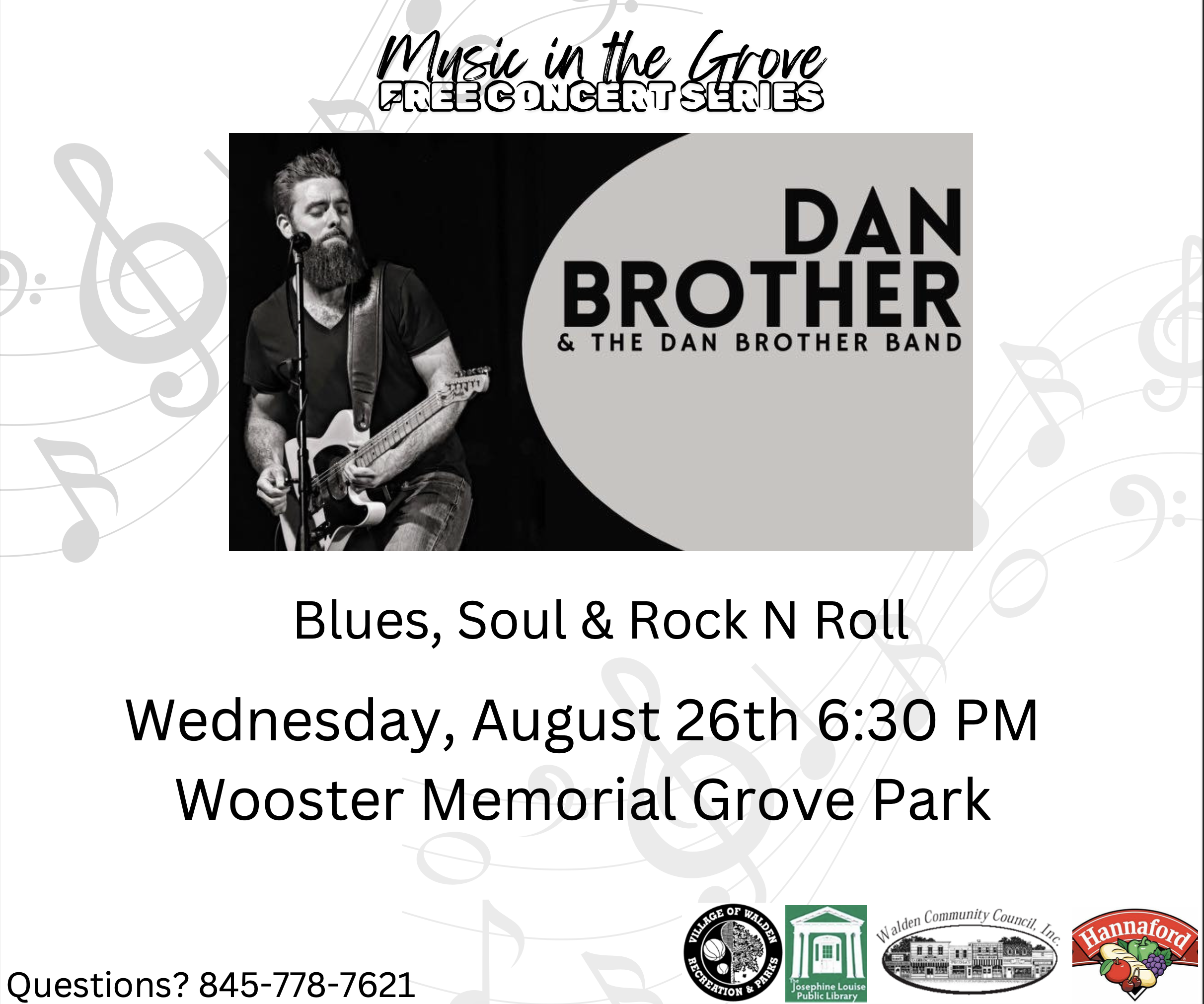 Music in the Grove- Dan Brother