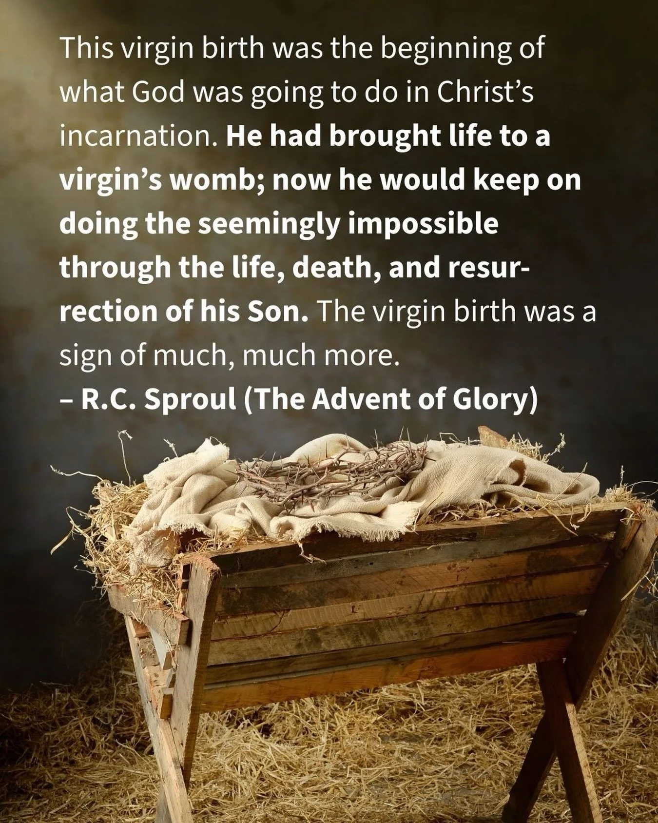 The virgin birth was just the beginning&hellip;