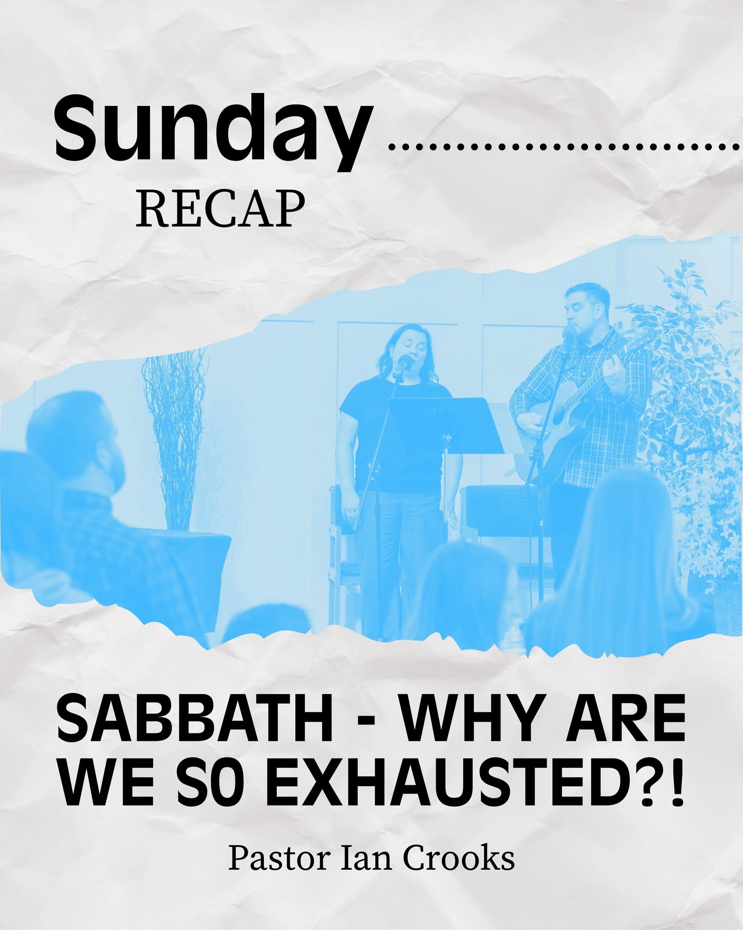 God didn&rsquo;t create us for endless striving.
He gave us a rhythm of work, rest, and worship.

The Sabbath is more than self-care &mdash; it&rsquo;s an invitation to delight in the Lord and remember that He is our Creator, Redeemer, and Sustainer.
