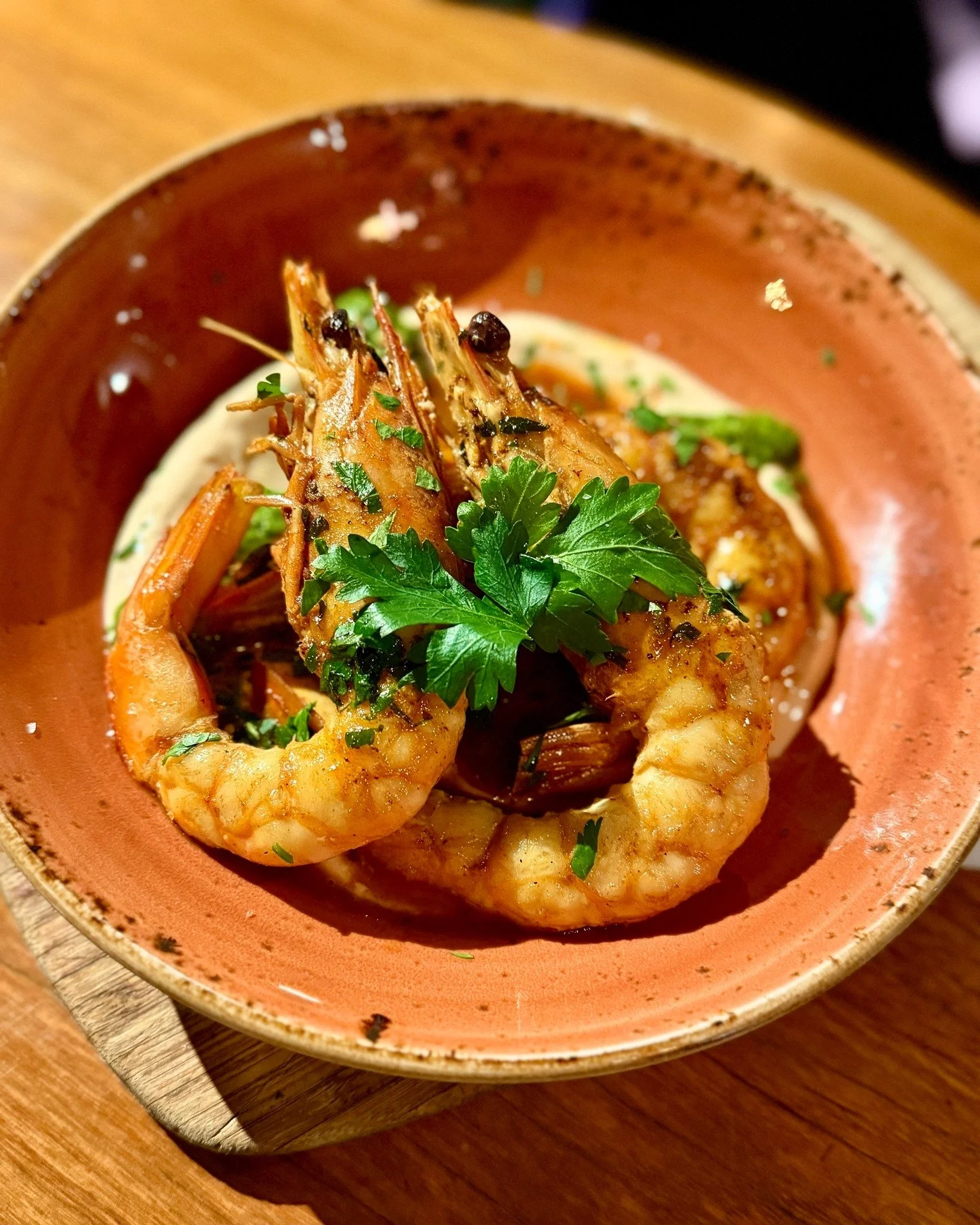 We know it&rsquo;s tempting to stick with your favourite Sons of Mary dish, but our weekly specials are worth a look.

Our kitchen team creates something new each week using fresh, seasonal ingredients, like this lunch special of seared king prawns w
