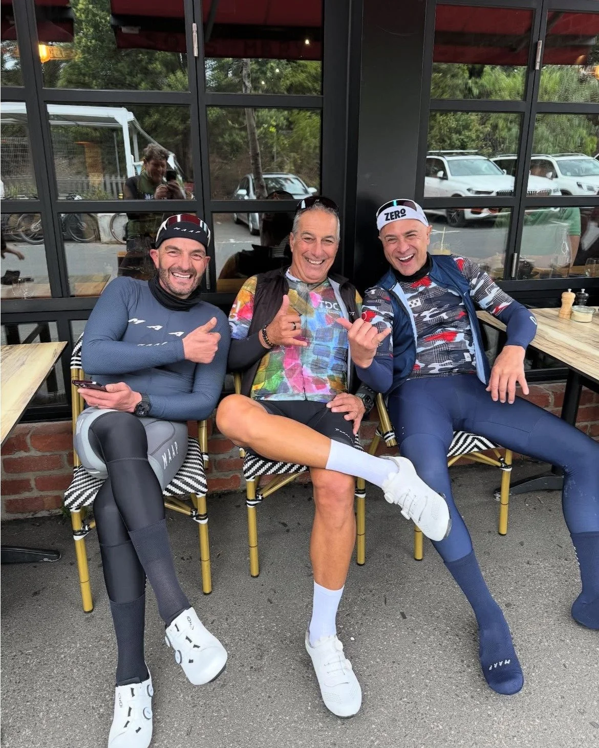 What a wonderful long weekend - thank you to everyone who spent some time with us, including these smiling faces post-ride from @kook_cycling_academy! 

It's business as usual this week at Sons of Mary, and we can't wait to see you again. We'll be he