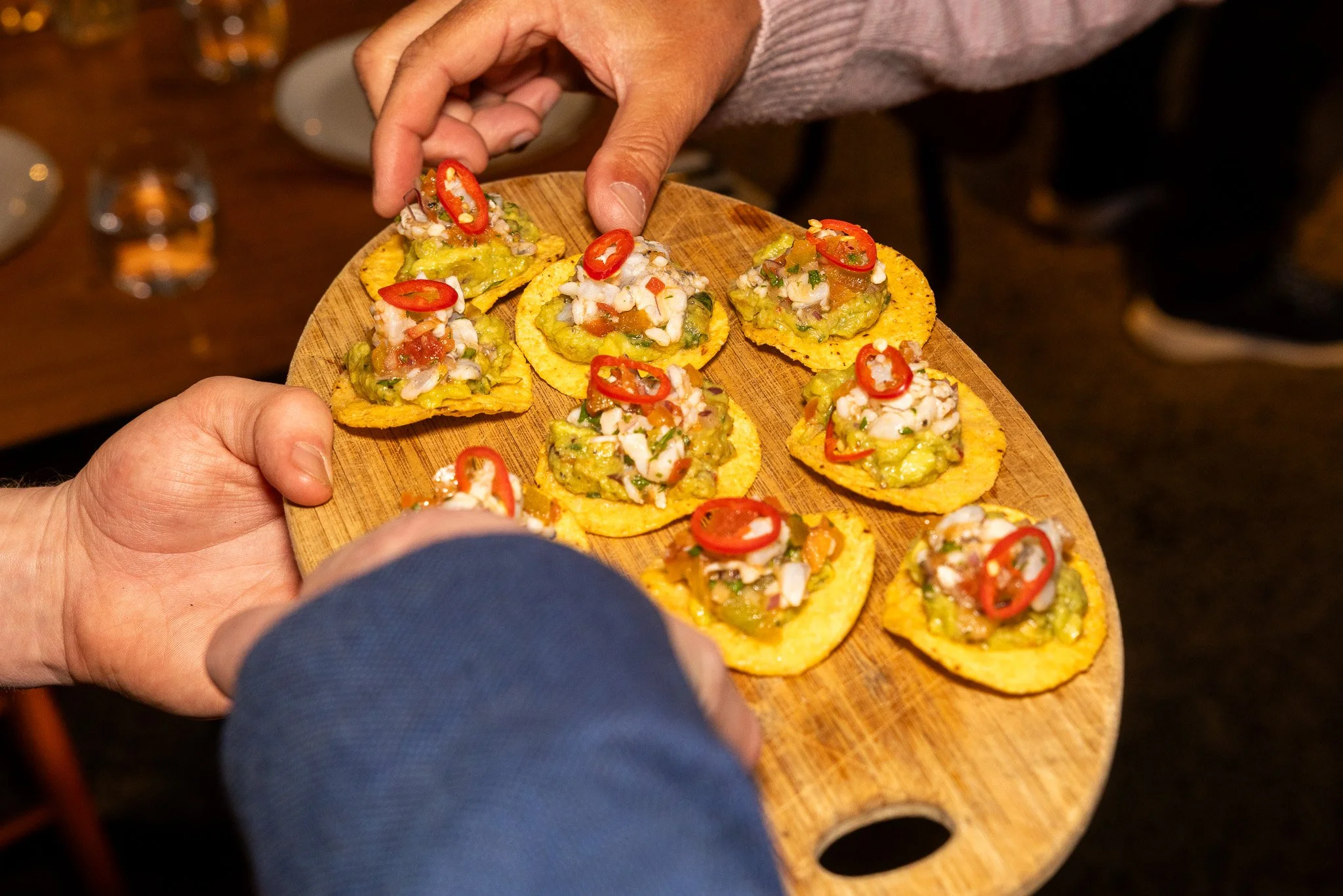 Host your next event at Sons of Mary, where every celebration is unique.

From elegant canap&eacute;s to a full sit-down dining experience, we can tailor menus to suit your occasion, style, and budget.

Pair your menu with a customised drinks package