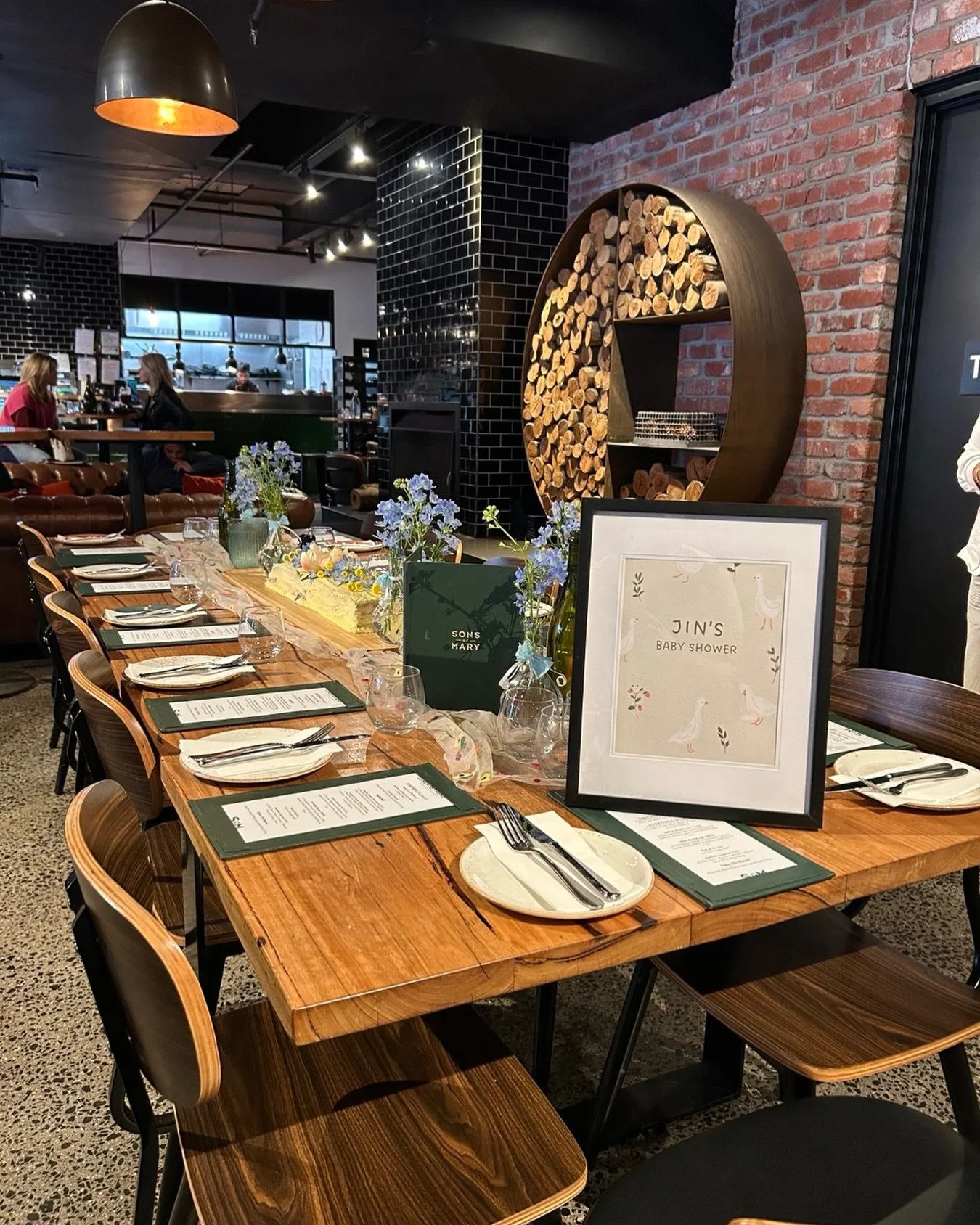 Make your next celebration one to remember at Sons of Mary.

Take over the whole venue, settle into your favourite corner or gather everyone around a long table - we&rsquo;ve got spaces to suit every kind of occasion.

From baby showers and engagemen