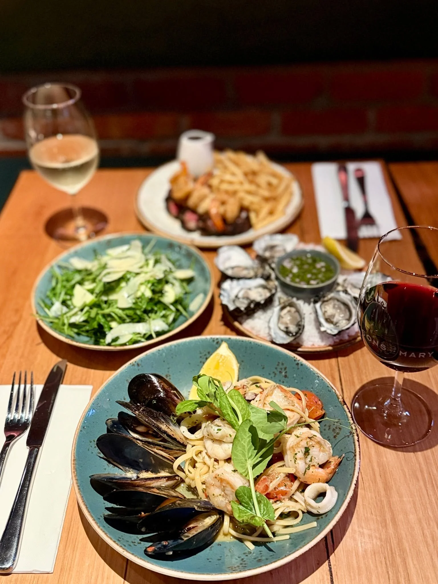 Tomorrow night, it's all about the freshest the sea has to offer.

Join us from 5pm Wednesdays for Sons of the Sea, when our kitchen showcases the best seasonal seafood with a rotating selection of specials alongside favourites like freshly shucked o