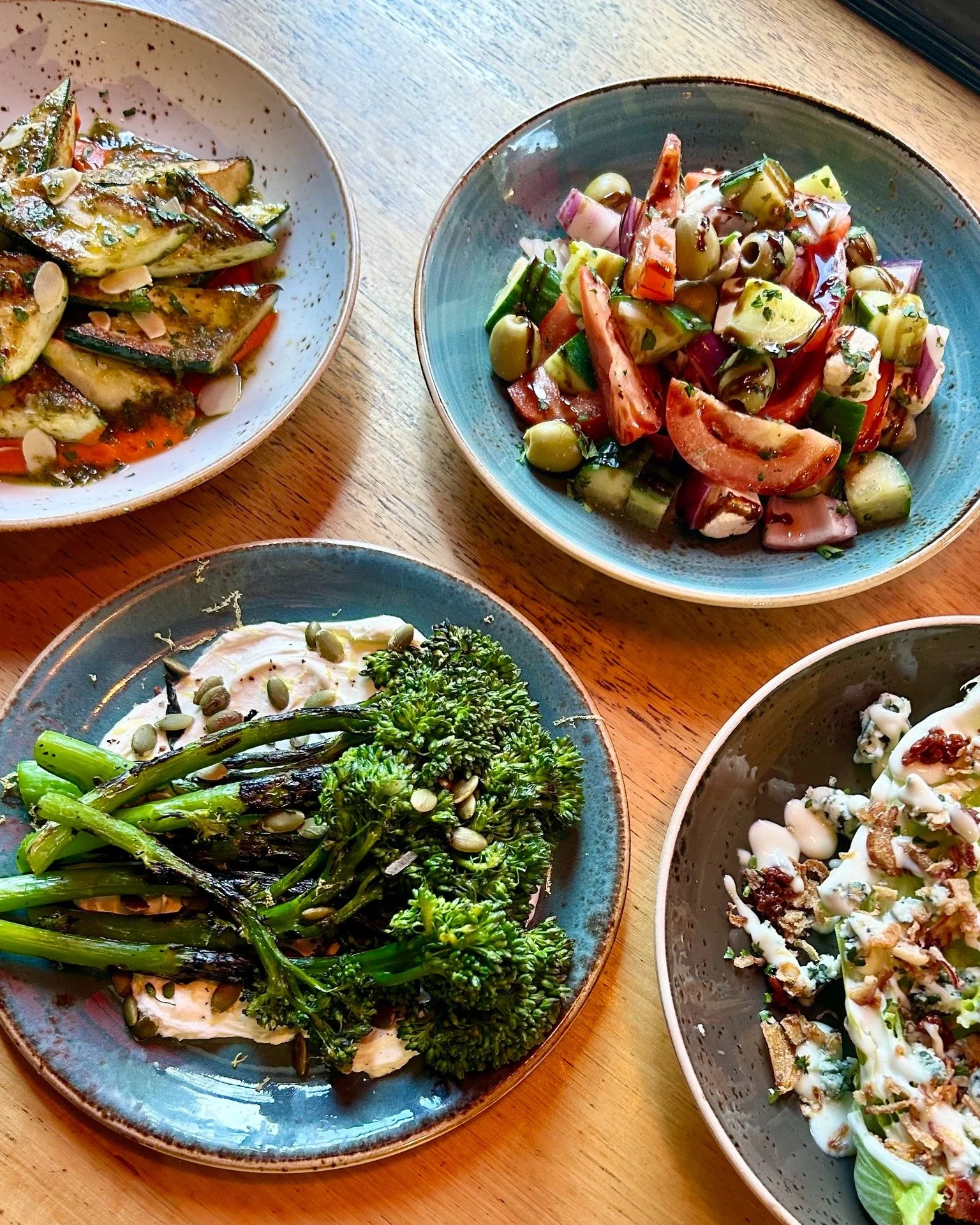 Joining us for Steak Frites tomorrow night? Don&rsquo;t forget your veggies!

Our seasonal vegetable sides are made for adding to the table alongside your $28 carved porterhouse and fries.

Order a few to share, choose a bottle of wine to go around a