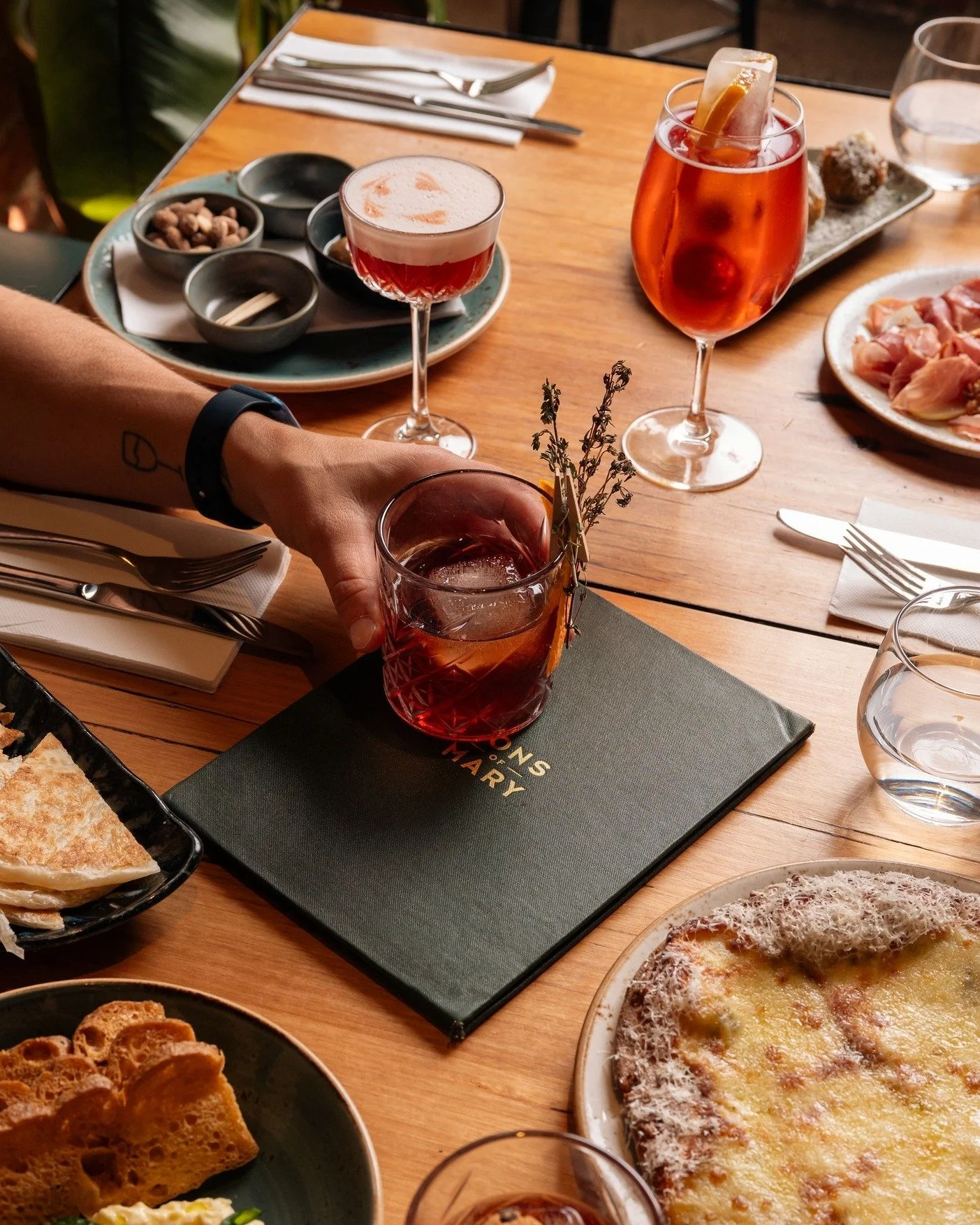 Negroni Week is almost here, and we&rsquo;re celebrating this classic at Sons of Mary from 21-27 September.

We&rsquo;ll be mixing five takes on the Negroni throughout the week, from the original recipe to orange and thyme, passion fruit, a Negroni S