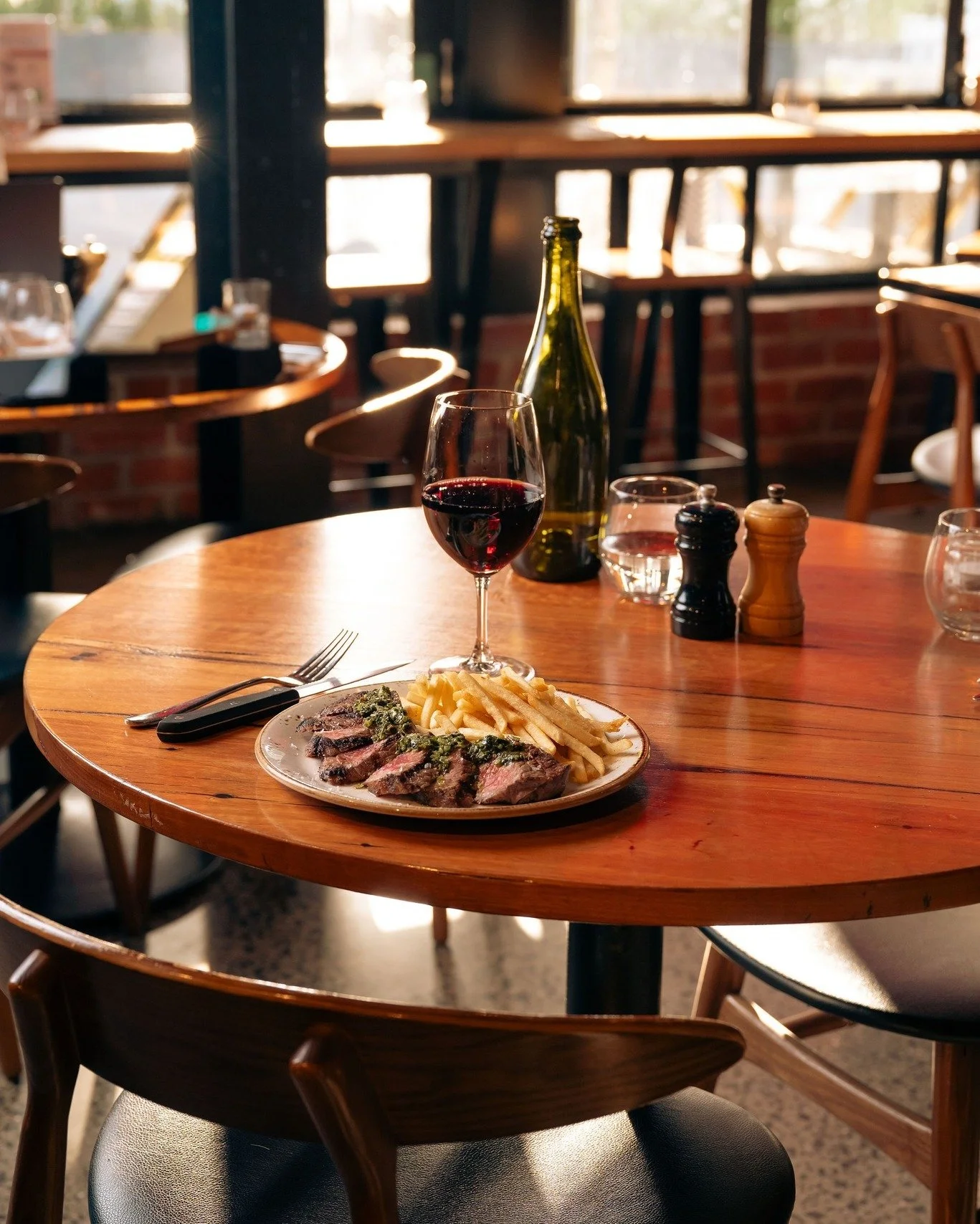 No one&rsquo;s exactly thrilled to be back at work after a long weekend, so here&rsquo;s something to get you through Monday - our Steak Frites is on from 5pm tonight.

Join us for our carved porterhouse, golden fries and your choice of sauce for $28