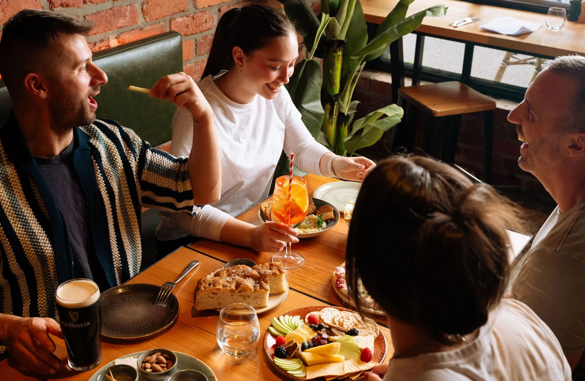 There's always a good excuse to get together, especially when Happy Hour is involved.

Join us for a drink or two on Monday to Saturday from 3-5:30pm, when we pour $8 selected wines and schooners, $12 Guinness, $15 Aperol Spritzes and Margaritas, and