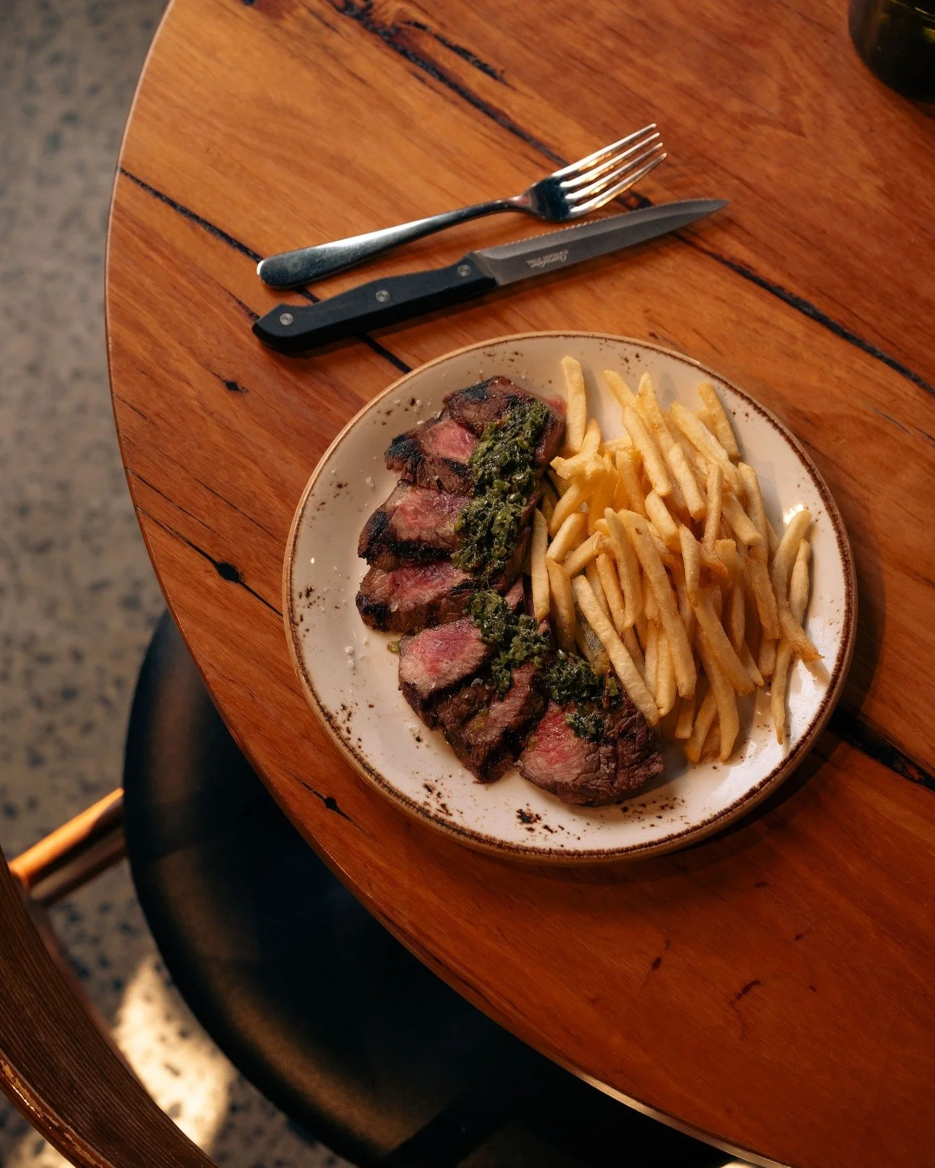 Steak Frites Mondays mean a beautifully cooked Southern Ranges porterhouse, sliced and served with crispy golden fries and your choice of sauce - red wine jus, caf&eacute; de Paris butter, creamy mushroom or peppercorn gravy - all for just $28.

Star