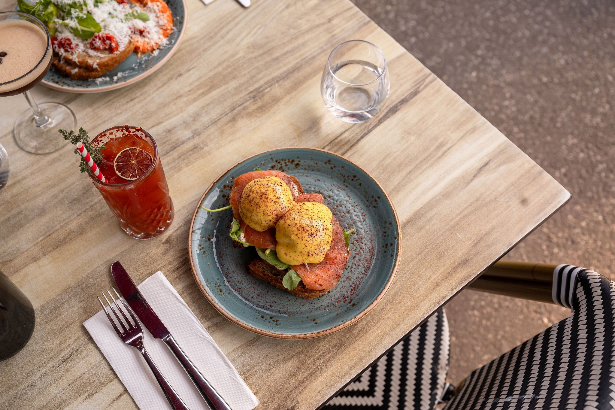 Your favourite brunch dish and a cocktail to match, all for $35. That's Mary's Brunch Club, every Saturday and Sunday until 3pm.

Go for our Eggs Atlantic with smoked salmon, herbed cream cheese, snow pea tendrils, chilled citrus aioli and poached eg