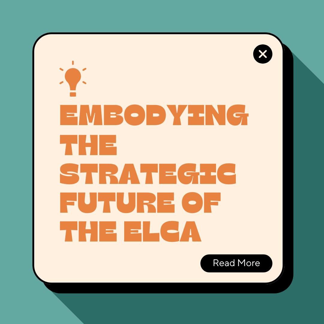 Have you read the Strategic Recommendations for the ELCA yet? They might sound familiar because they're all things that campus ministries have been embodying for decades throughout the country. We are privileged to have such wonderful examples to lea