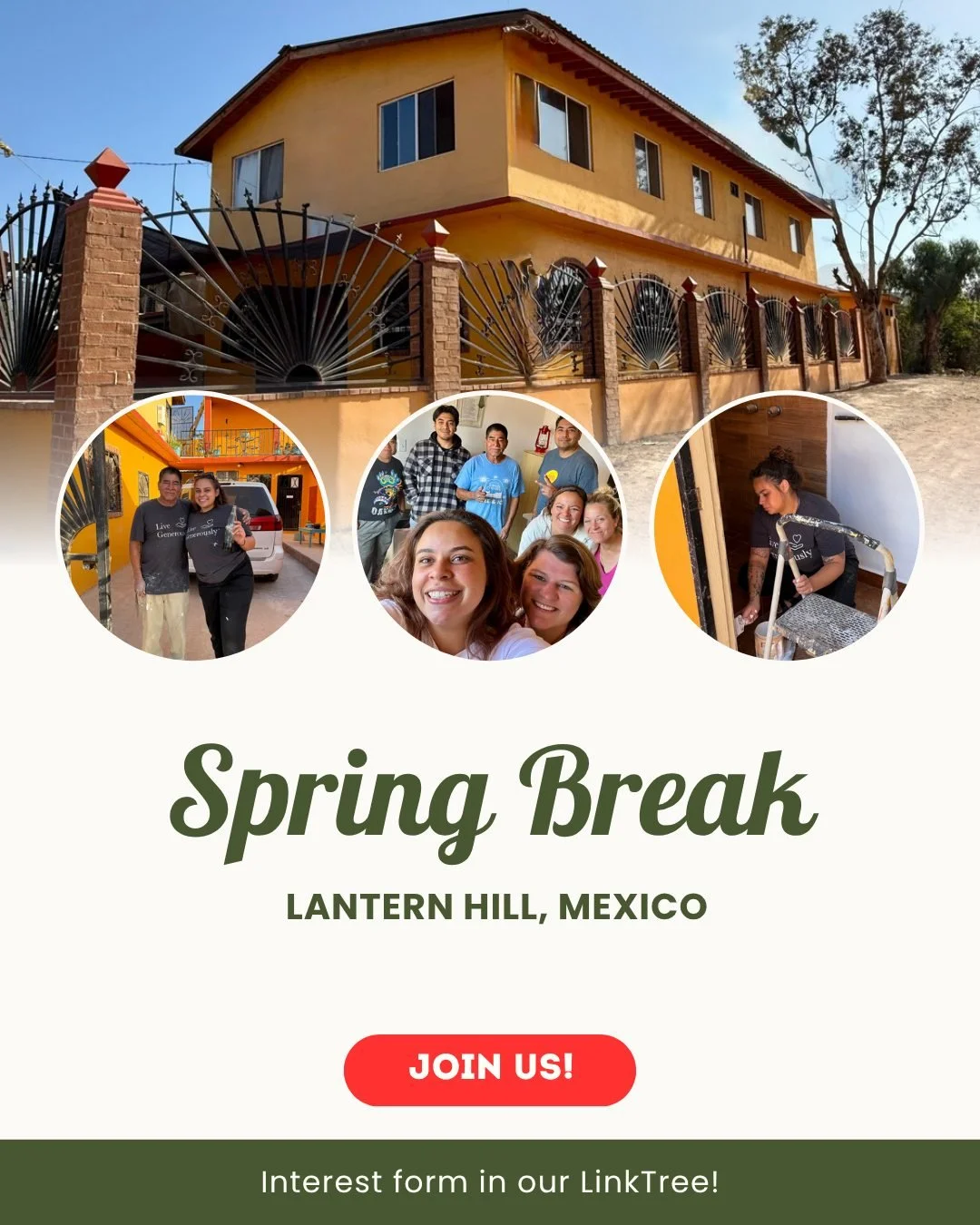 Have you heard about our Spring Break trip to Mexico? Sign up in our LinkTree for more information and make sure you get on our list! We'll keep sending out more information in the next couple of weeks and we will have another interest meeting soon! 