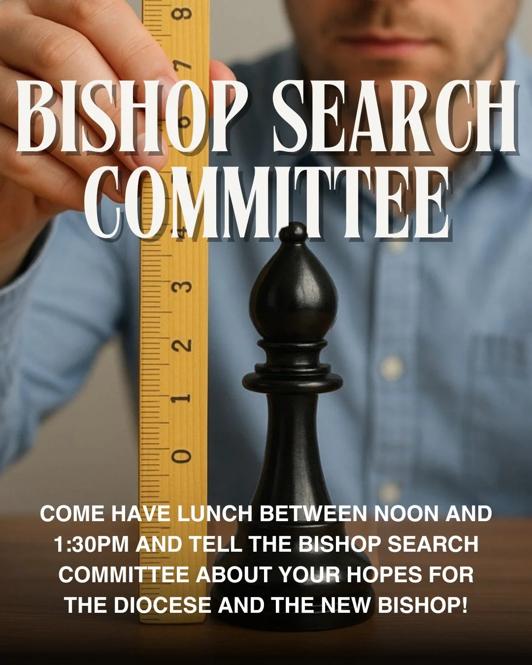 Come to the 3rd floor of the Student Union (room 3605) today from noon to 1:30pm to grab a sandwich and chat with the Bishop Search Committee about the future of the diocese! Don't miss it! 
#Lumin #jaxcampusmin #unfospreys #campusministry #dioflfea