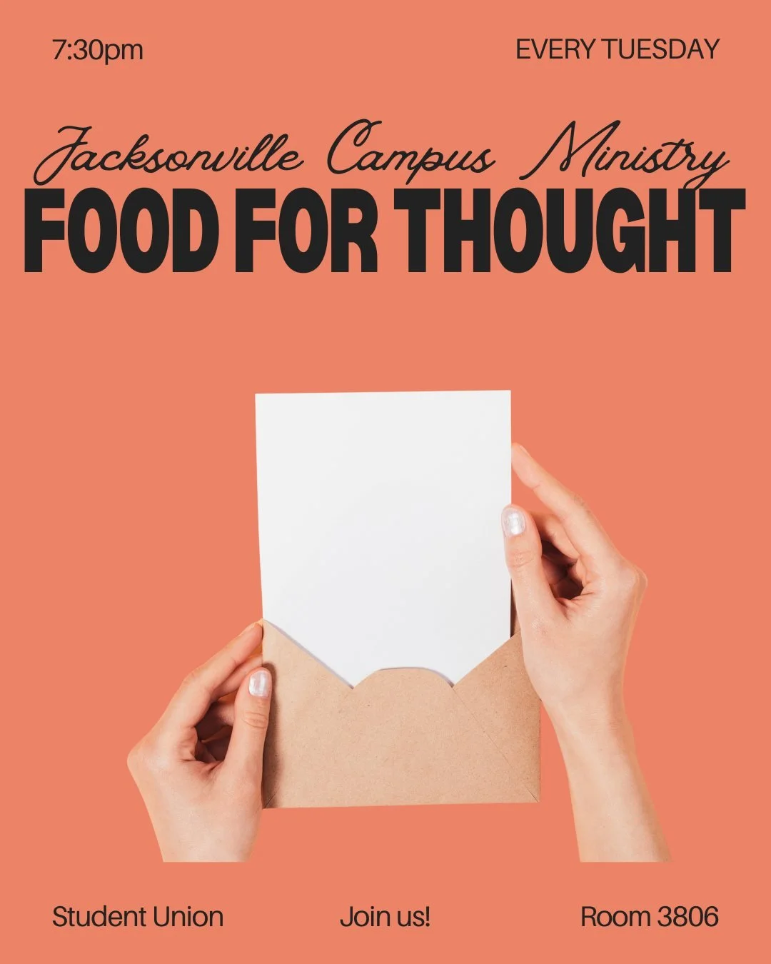 Join us for Food for Thought in about an hour and a half (7:30pm) for PIZZA and a chance to bully some representatives and senators. Have something specific you're mad about? Is your belly upset and you're mad at the government? Come write some very 