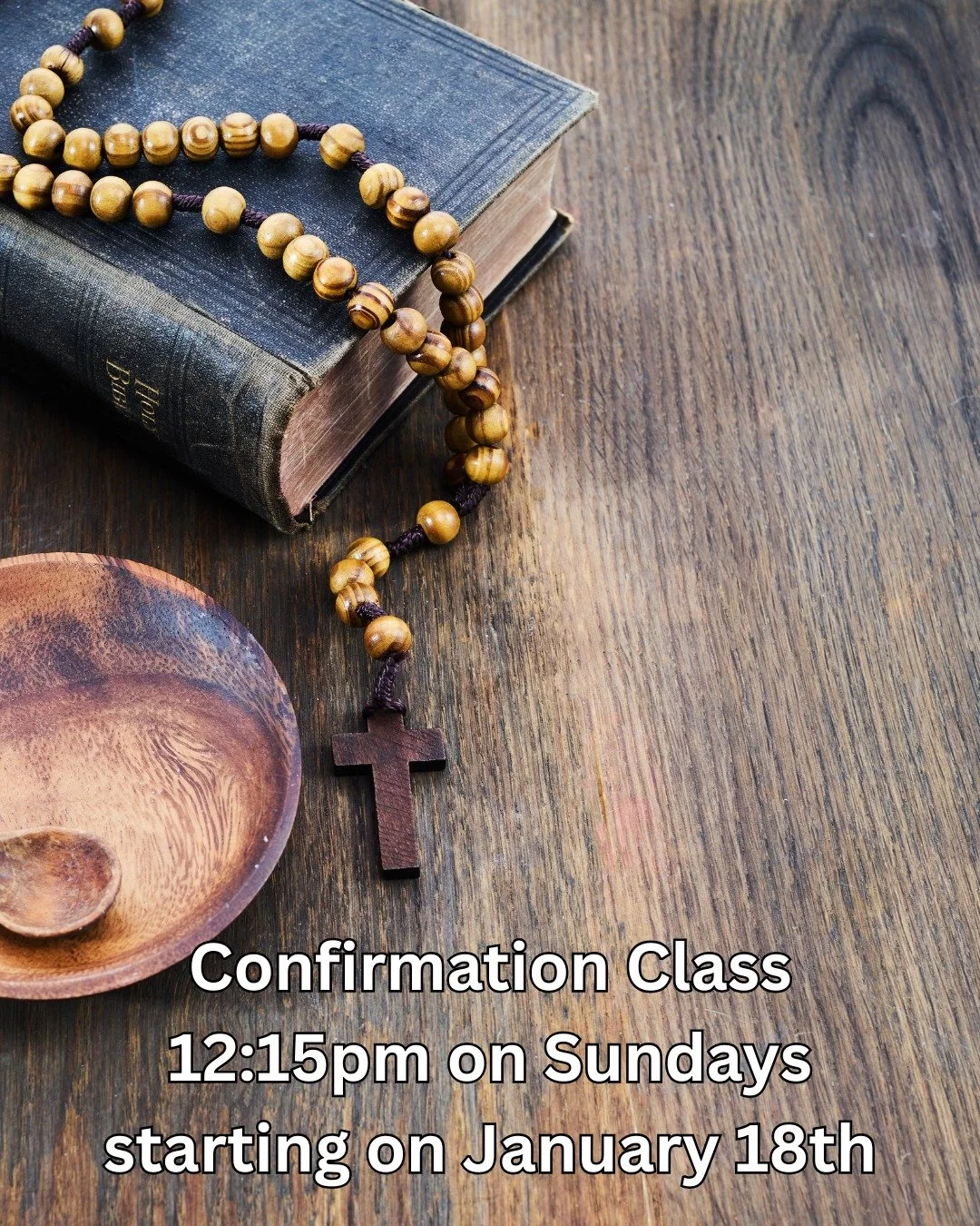 Don't forget that Confirmation Classes start on Sunday after worship! Even if you don't think you want to be confirmed, it is going to be a great time to learn about the practices and beliefs of the Episcopal Church. If you've never experienced Fr. W