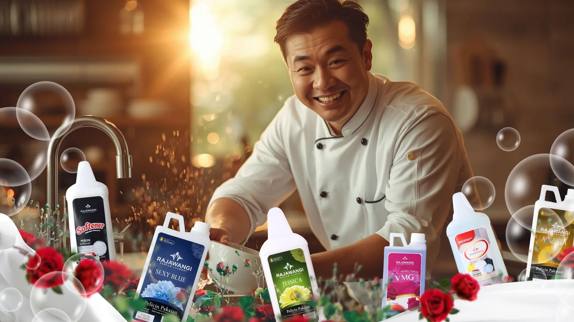 Peluang Usaha Agen Rajawangi Surabaya: Sabun Cuci Piring, Parfum Laundry &amp; Produk Lengkap