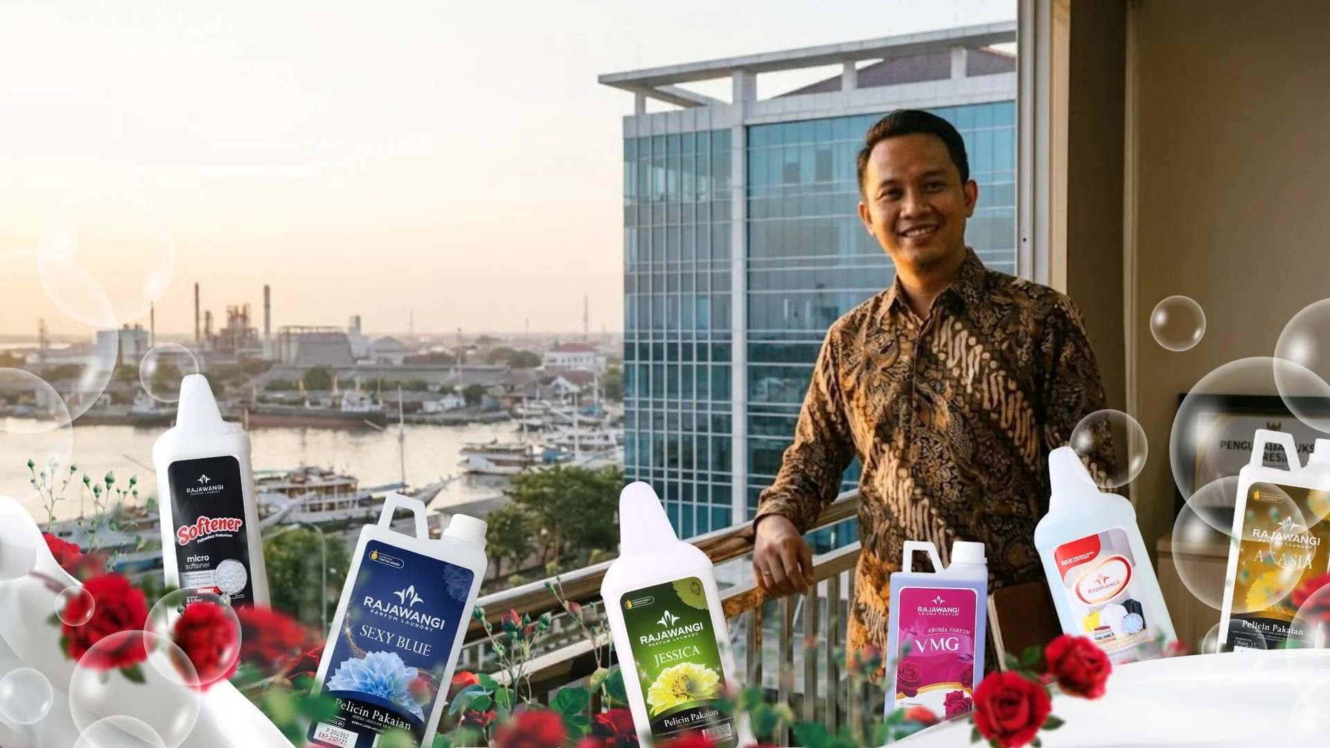 Peluang Usaha Gresik 2026: Jadi Agen Parfum Laundry Rajawangi, Profit Konsisten dari Kota Industri