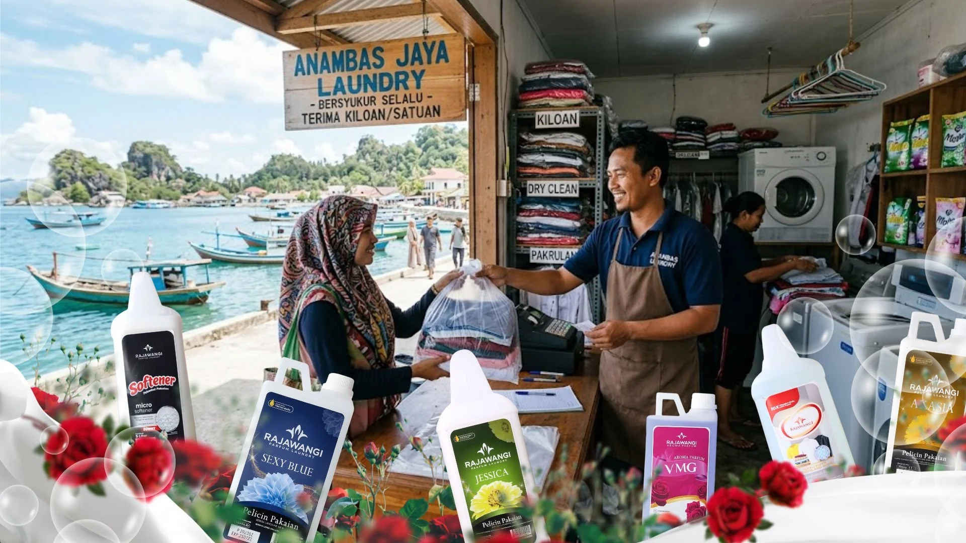 Perlengkapan Usaha Laundry di Anambas 2026: Panduan Alat, Modal &amp; Supplier