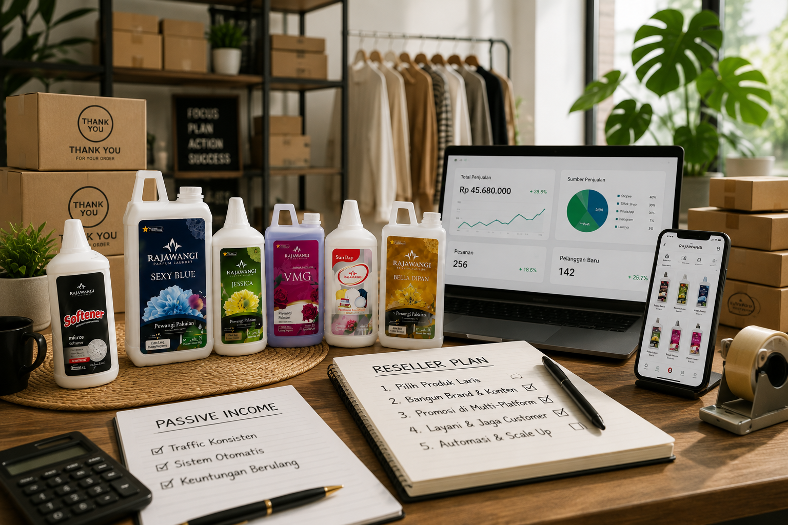 Reseller Produk Laundry: Panduan Realistis Membangun Penghasilan Tambahan