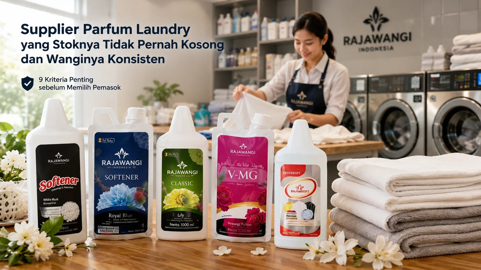Supplier Parfum Laundry Indonesia 2026: 9 Kriteria Wajib Sebelum Anda Order