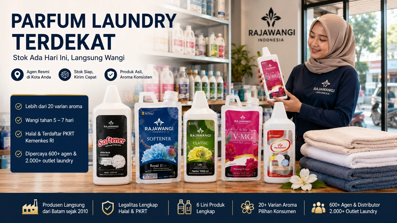 Parfum Laundry Terdekat 2026: 7 Cara Menemukan Supplier di Kota Anda
