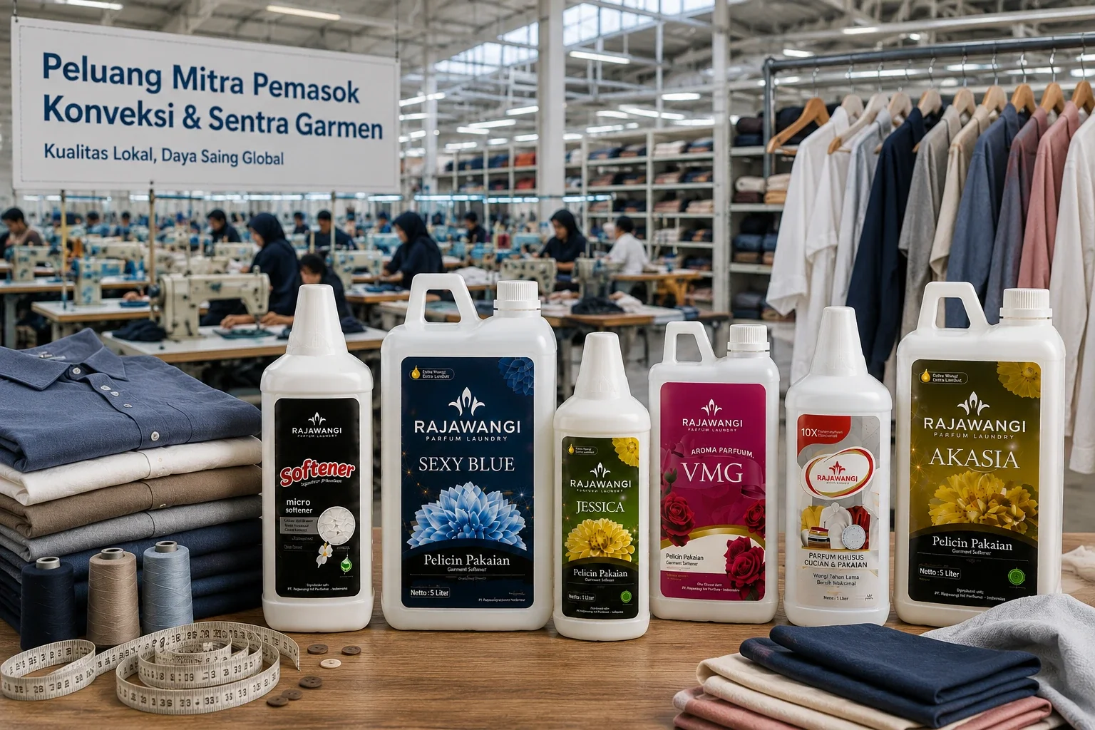 Peluang Mitra Pemasok Konveksi dan Sentra Garmen: Pasar yang Belum Ada Pemainnya
