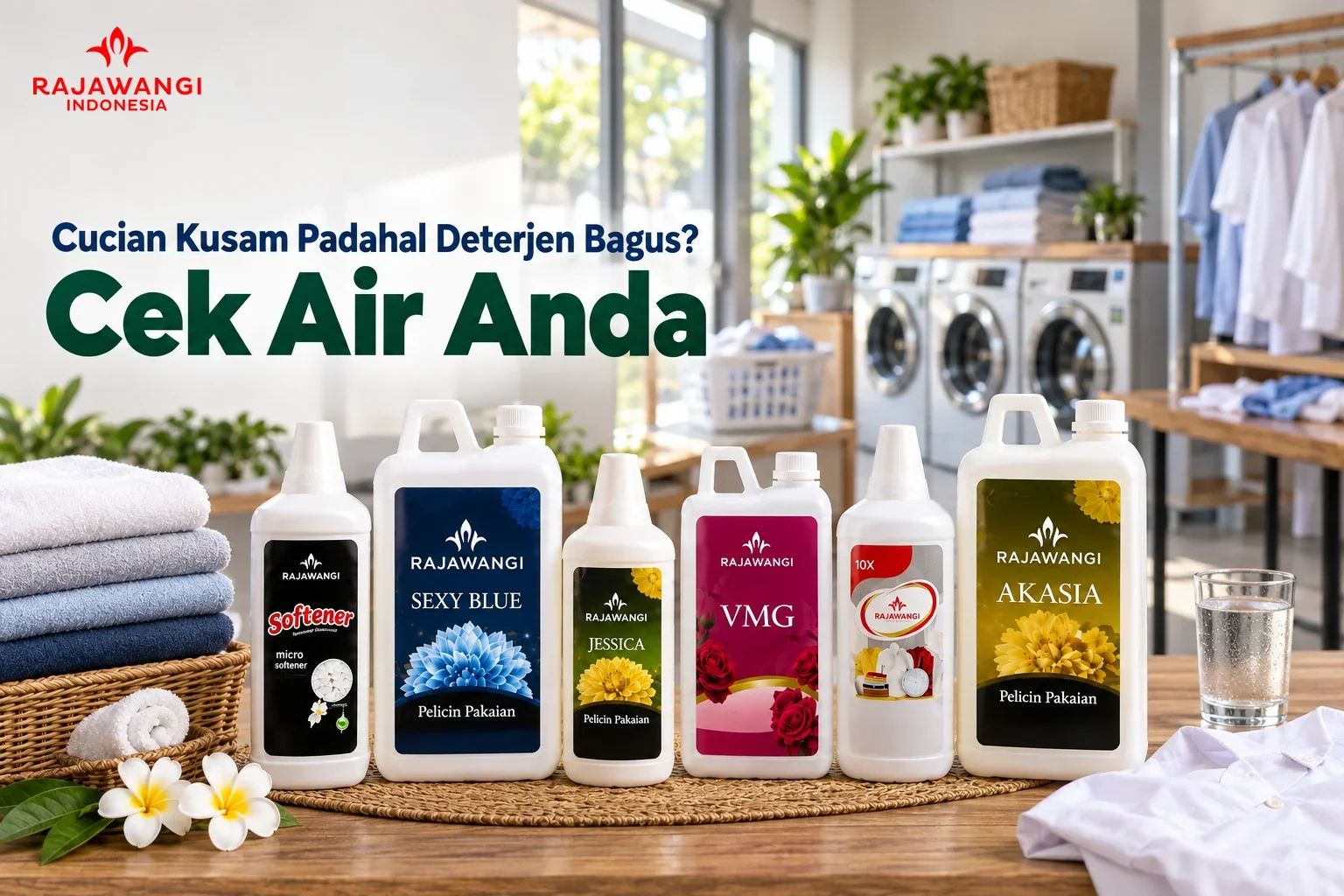 Cucian Kusam Padahal Deterjen Bagus? Cek Air Anda