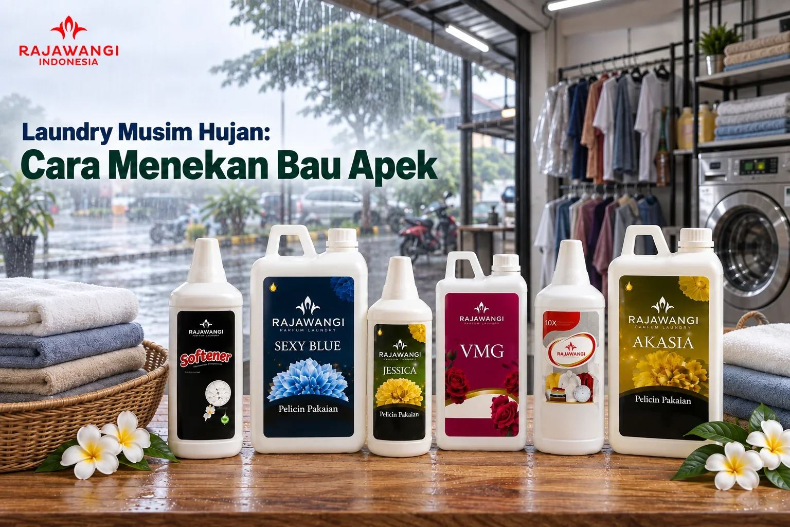 Laundry Musim Hujan: Cara Menekan Bau Apek