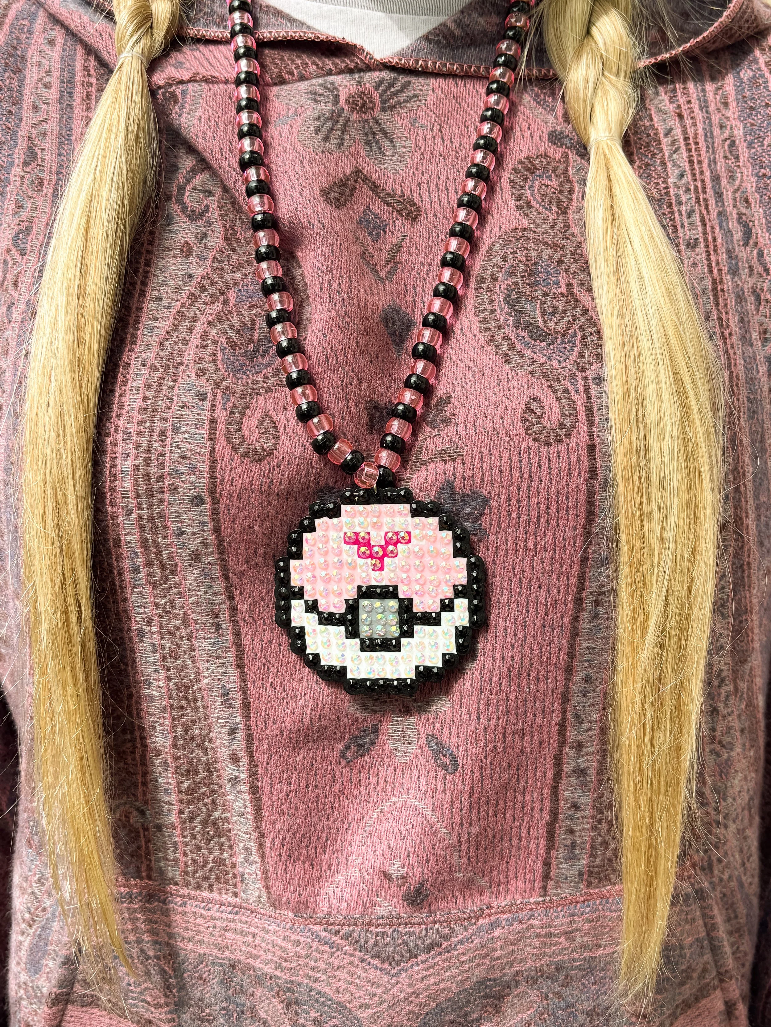 Bedazzled Pokeball Perler