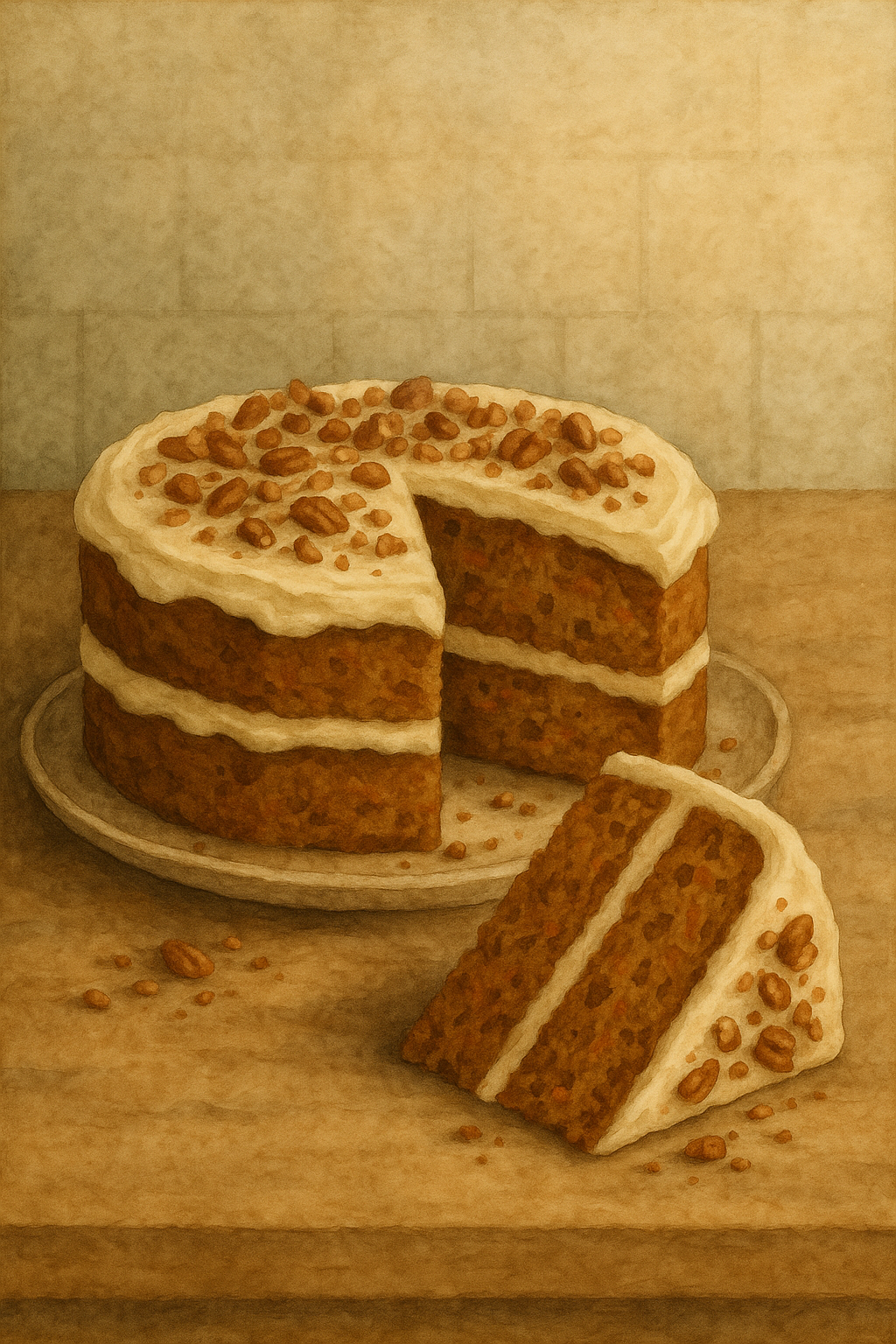 Carrot Cake with Mascarpone Icing