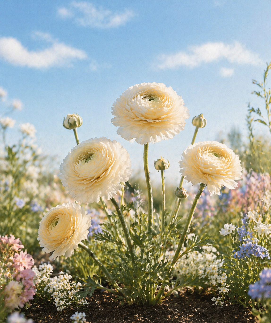 Ranunculus - Elegance Crema