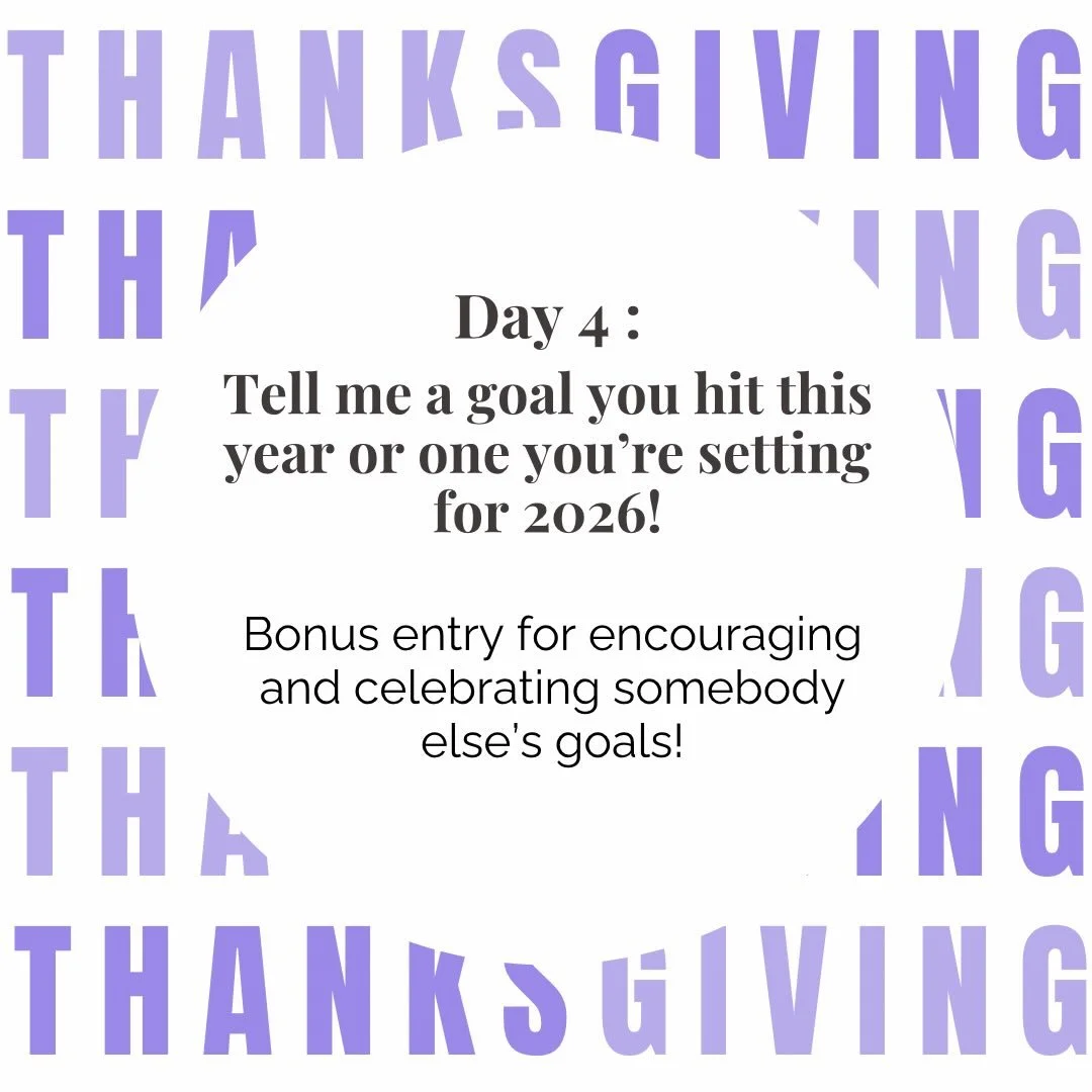 ThanksGIVING - DAY 4 🎙️

Today&rsquo;s prize is a FREE POD subscription for an entire year! And I want to create some space to celebrate YOU and the incredible things you&rsquo;re building.

HOW TO WIN:
✨ Follow me
✨ Comment with a goal you HIT in y