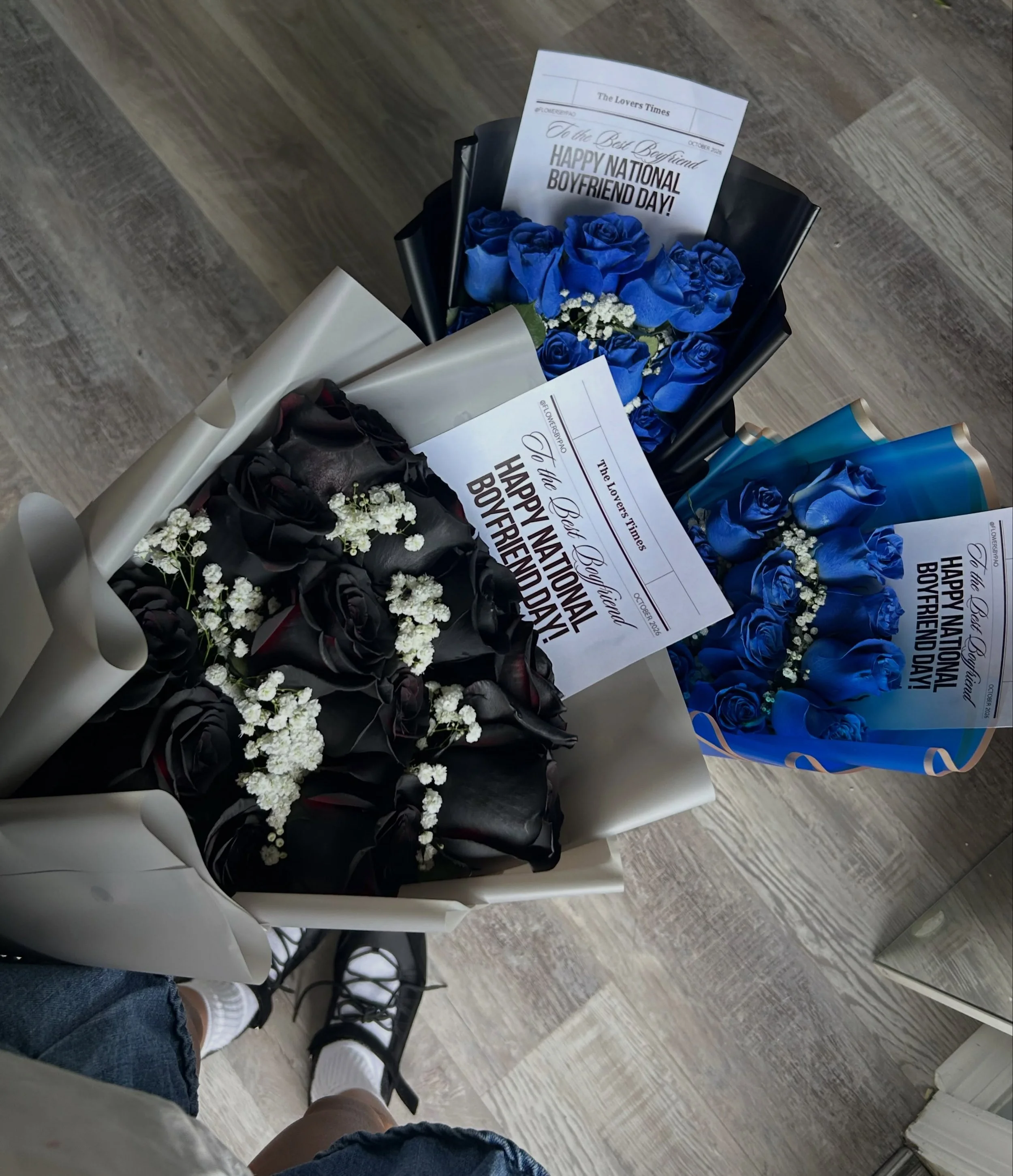 Boyfriends deserve flowers too!!! 💙
All bouquets are available :)

#flowersformen #rosebouquet #njflorist #nationalbfday #bfday