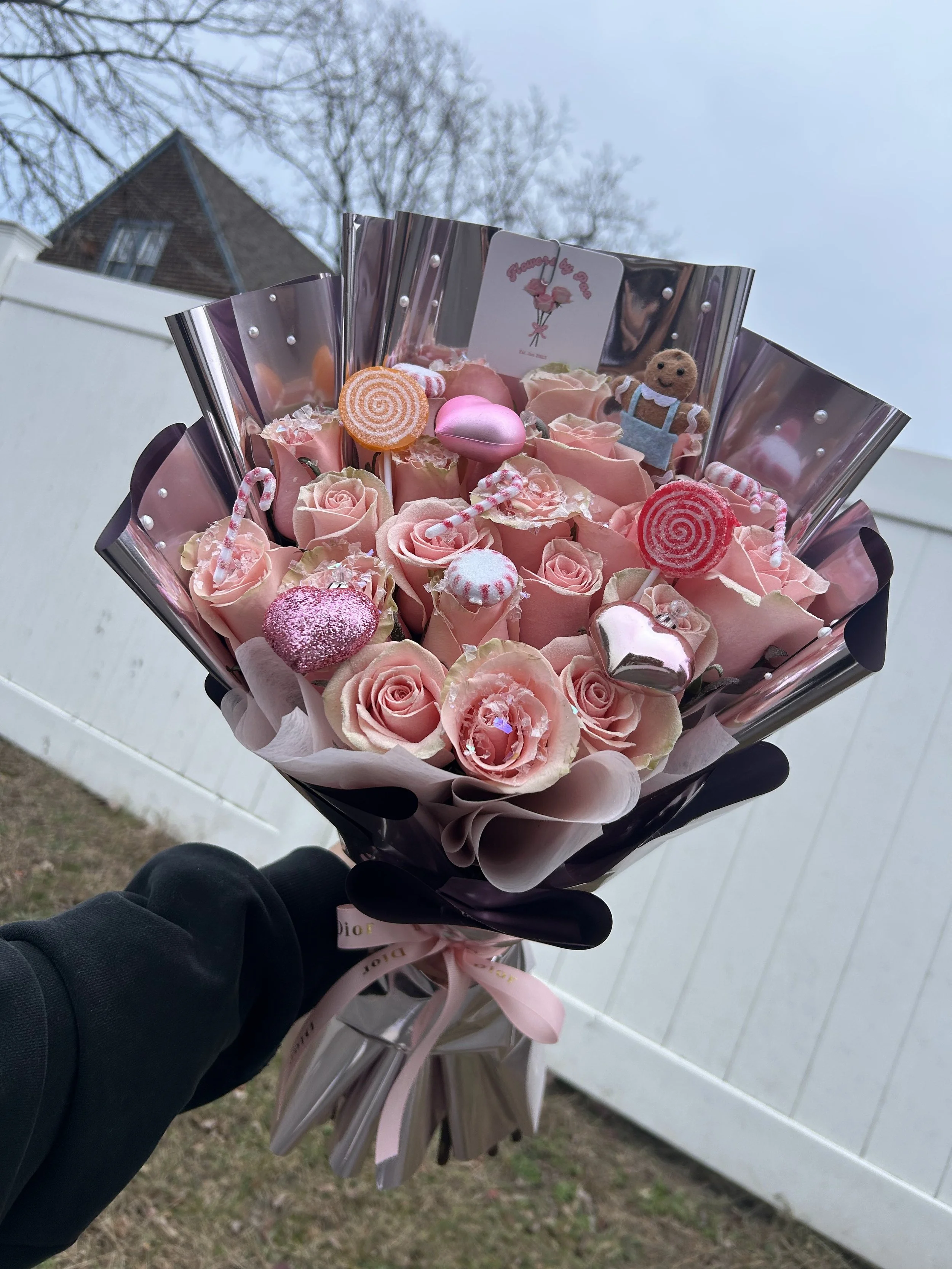 Sweetheart Gingerbread Roses