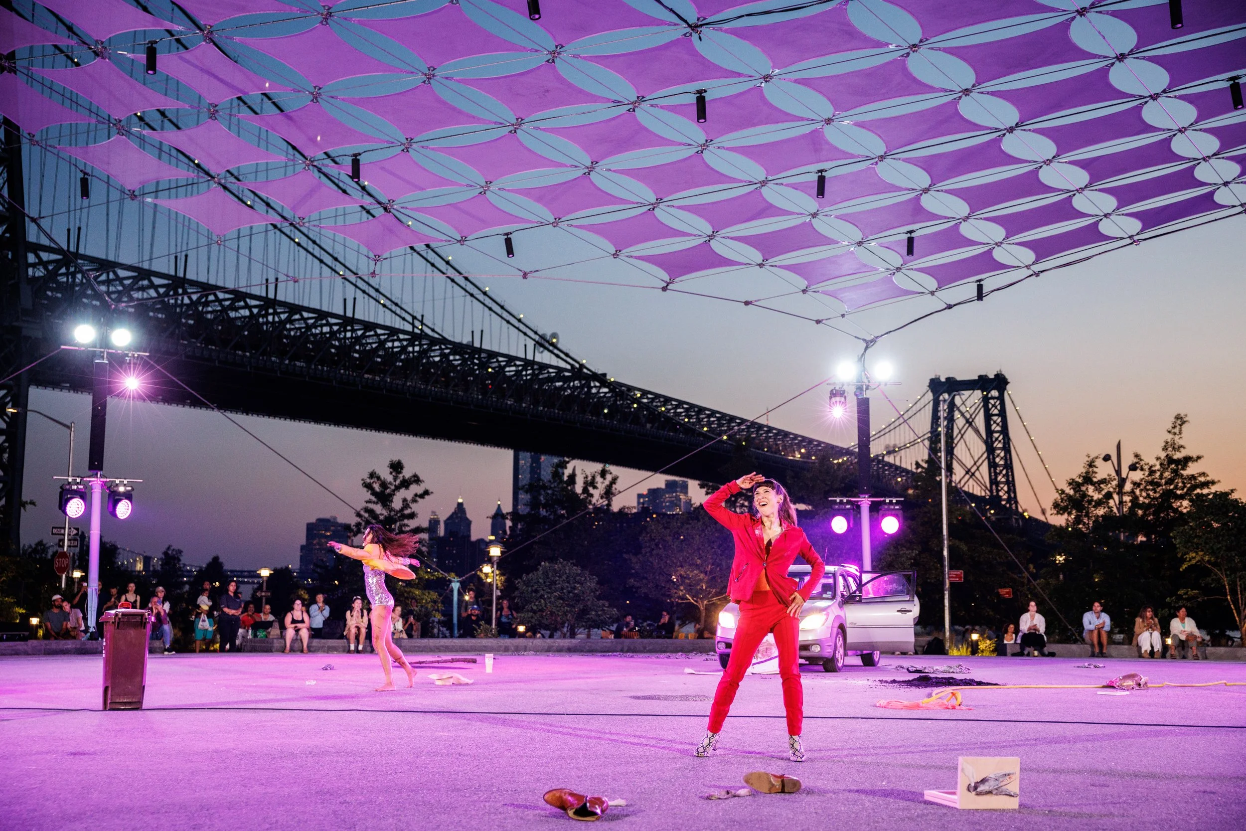 Lena Engelstein & Lisa Fagan / Sugar, Sugar! Festival / Domino Park 2025