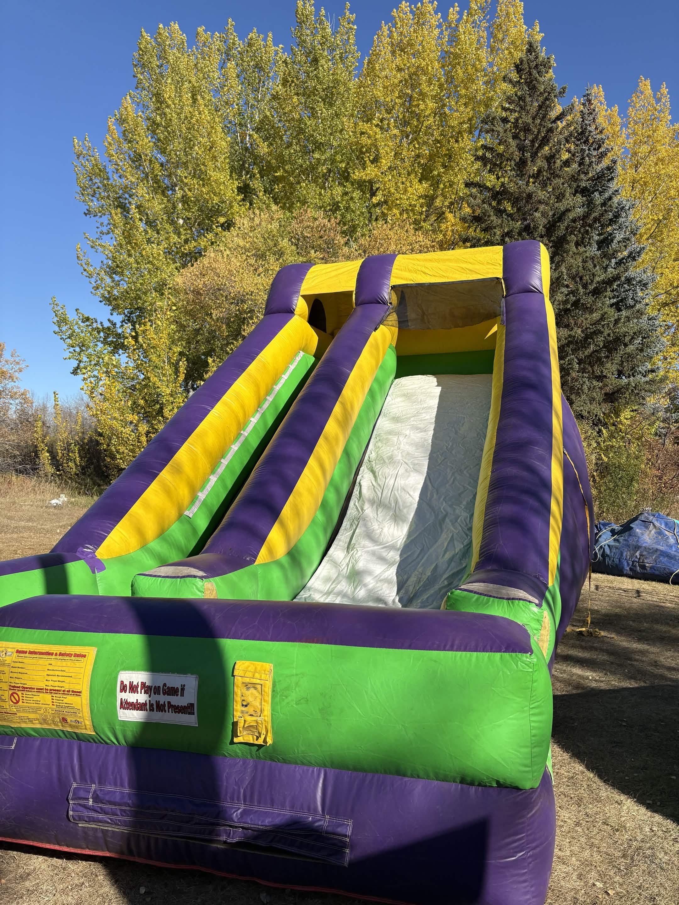 Large inflatable slide saskatoon