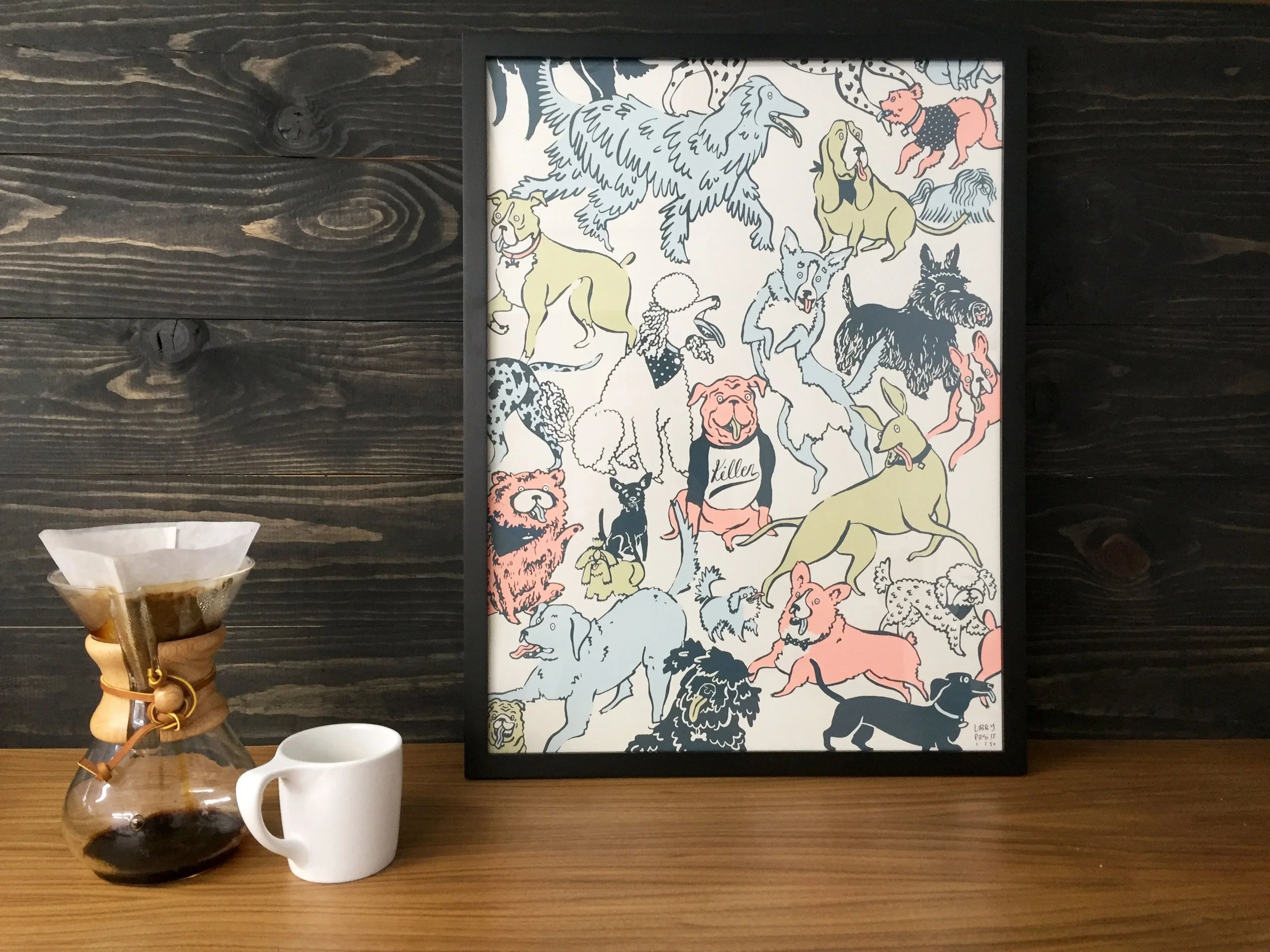 Killer_Collab_Libby_Preiss_Pups_Party_Poster_with_chemex_coffee.jpg