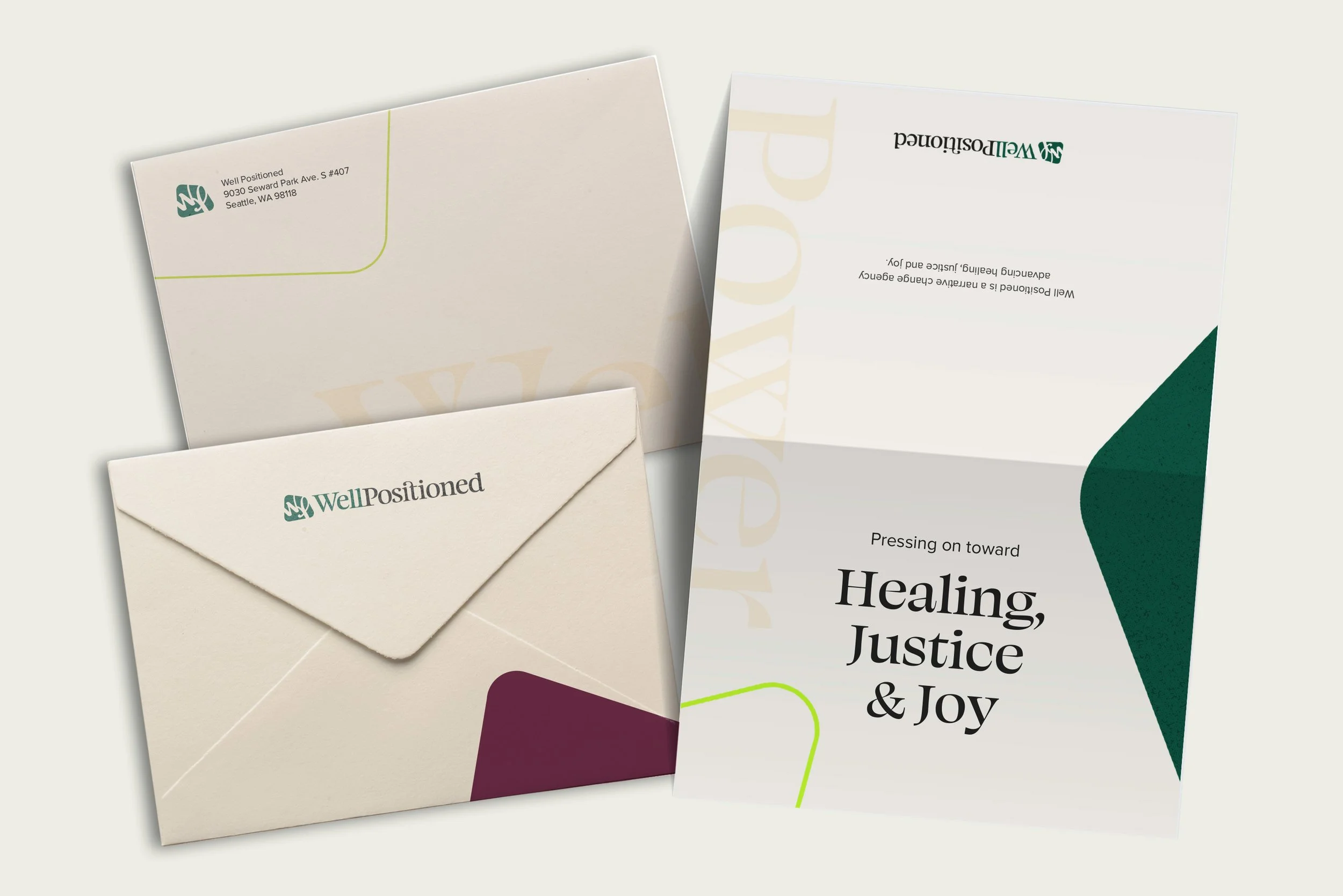 Greeting Card & Envelope | Created in Canva & Indesign