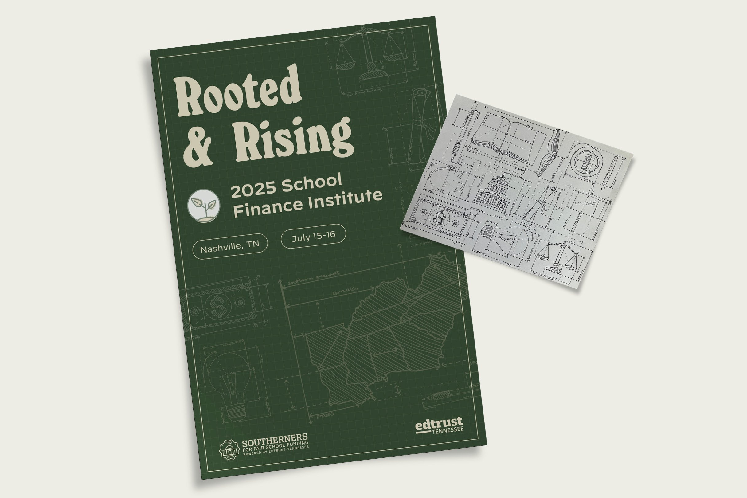 Poster design | Hand-drawn and further rendered in InDesign