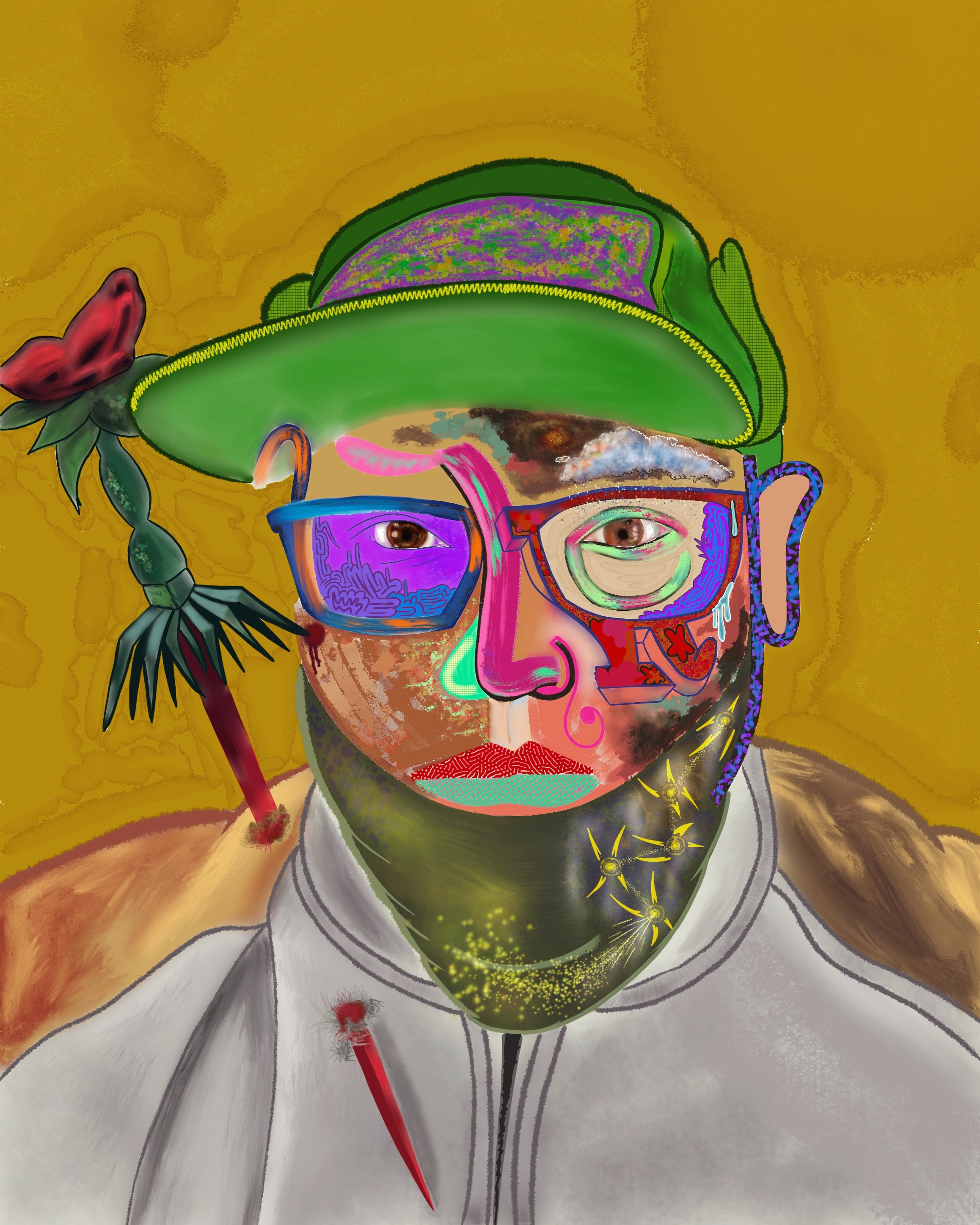 THORN IN MY FLESH - SELF PORTRAIT