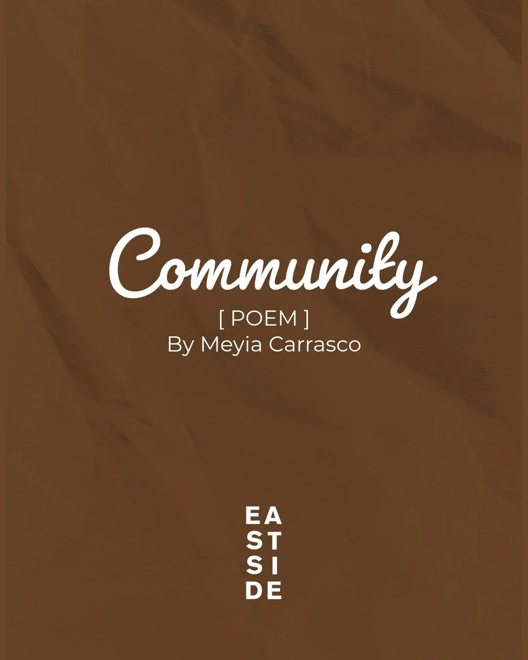 CONTRIBUTING FEATURE 🤎

"Meyia is a 23-year-old mixed Chicana Artist, born and raised in San Jose, California. With a deep commitment to storytelling, she channels her life experiences through both visual and written art, using film and poetry 
