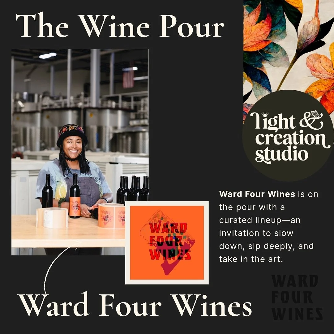We&rsquo;re thrilled to welcome @wardfourwines as our pour partner&mdash;curated pours all afternoon at Where Flowers Testify (Oct 11, 1&ndash;4 pm at @cielcreativespace in Berkeley). Slow down, sip deeply, and take in the art + floral altars. 

Tick